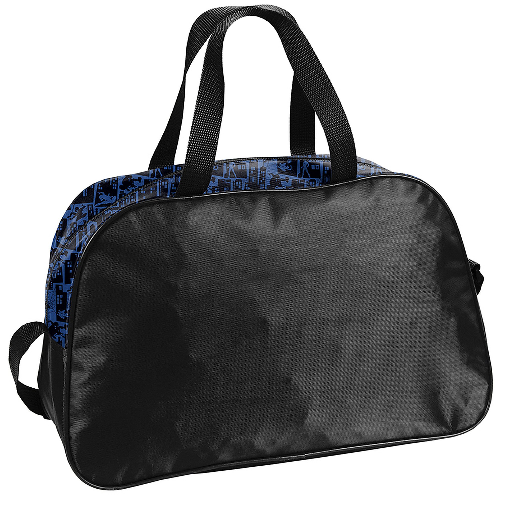 PASO Sporttasche Spiderman Kindersporttasche Jungen dunkelblau (1-tlg., Einzelteil), Schwimmbadtasche leicht Jungen Mädchen