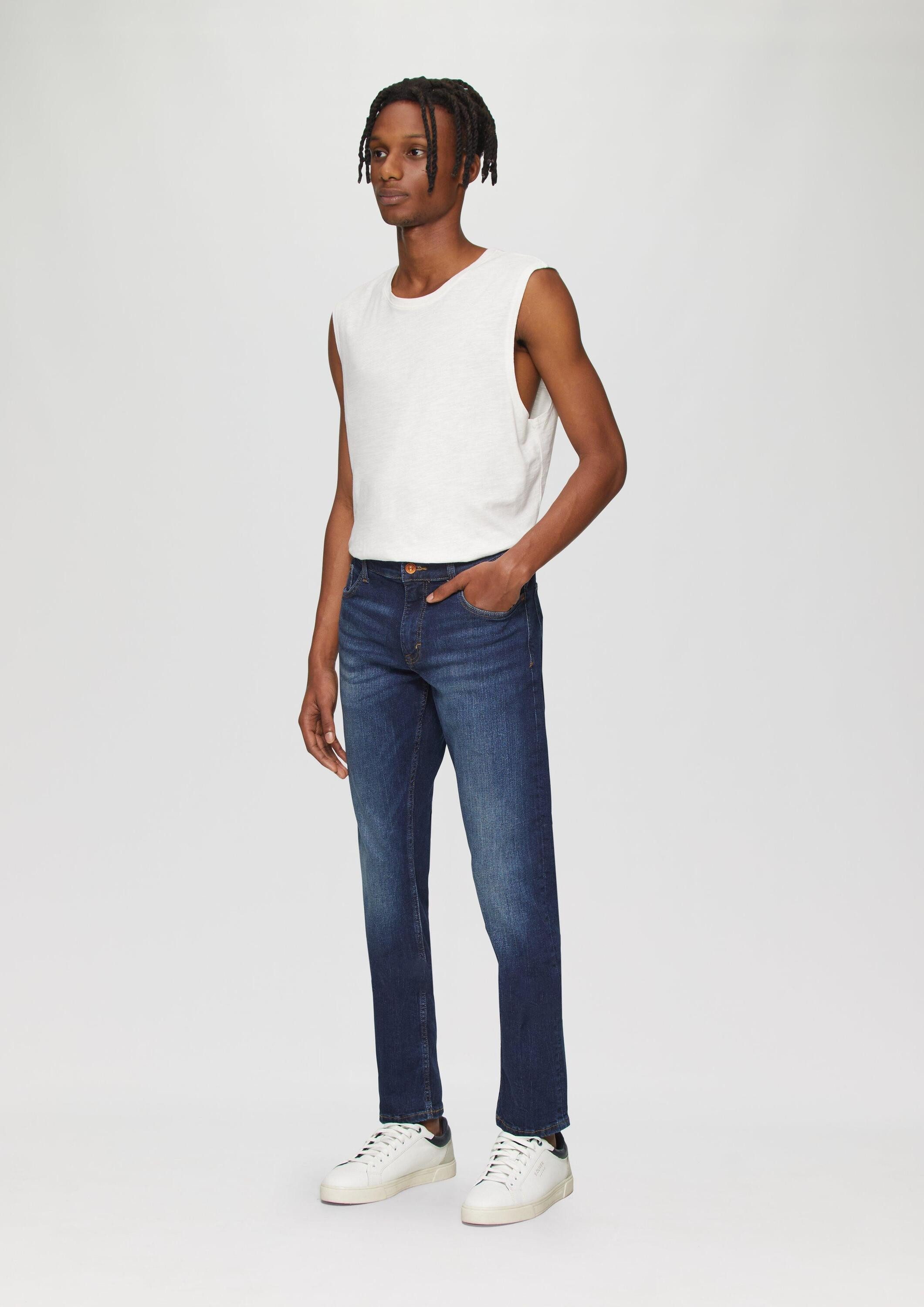 QS Slim-fit-Jeans Jeans-Hose RICK Jeans Rick / Slim Fit / Mid Rise / Slim L günstig online kaufen