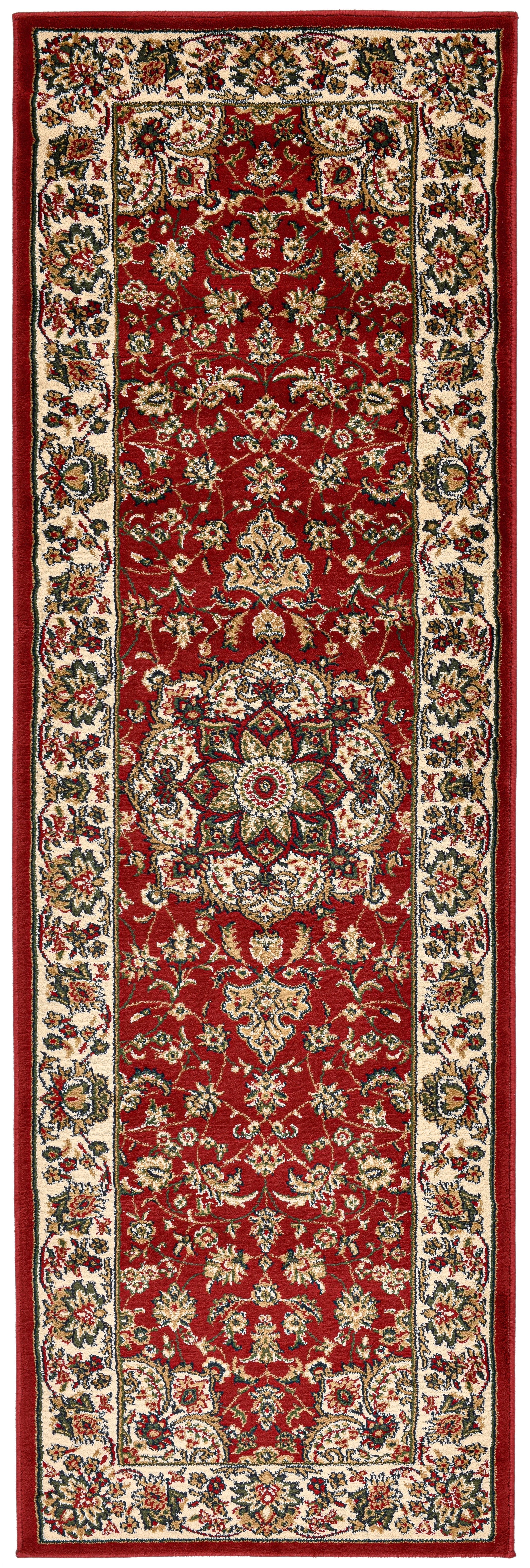 THEKO Teppich Hamadan 359, rechteckig, Höhe: 10 mm, Kurzflor, Orient-Optik, auch in rund & als Läufer, Wohnzimmer