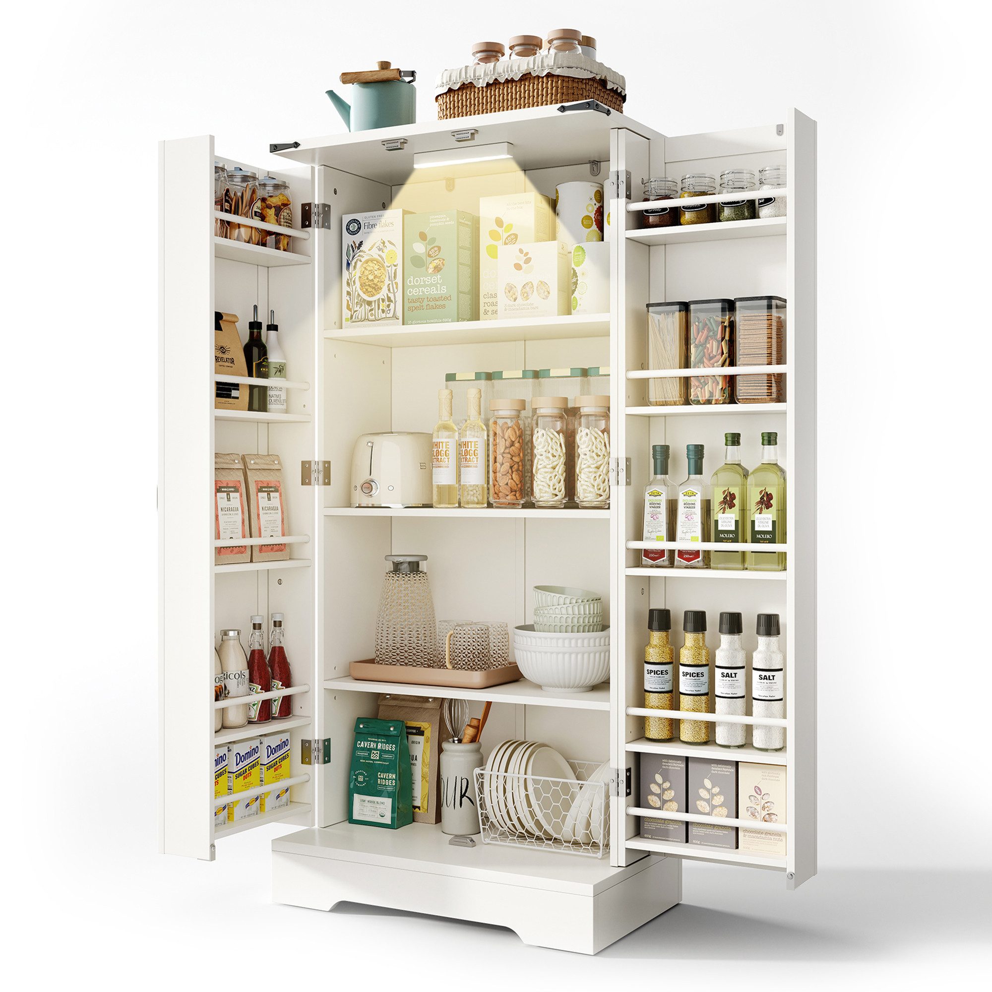 OKWISH Sideboard Modernes Küchenschrank,Anrichte (128,5 cm günstig online kaufen