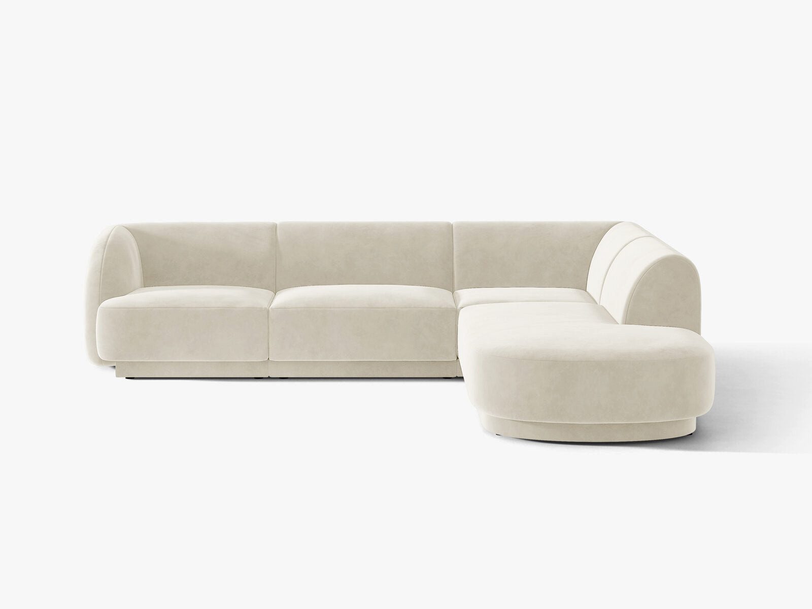 Micadoni Ecksofa Miley, 6-Sitzer