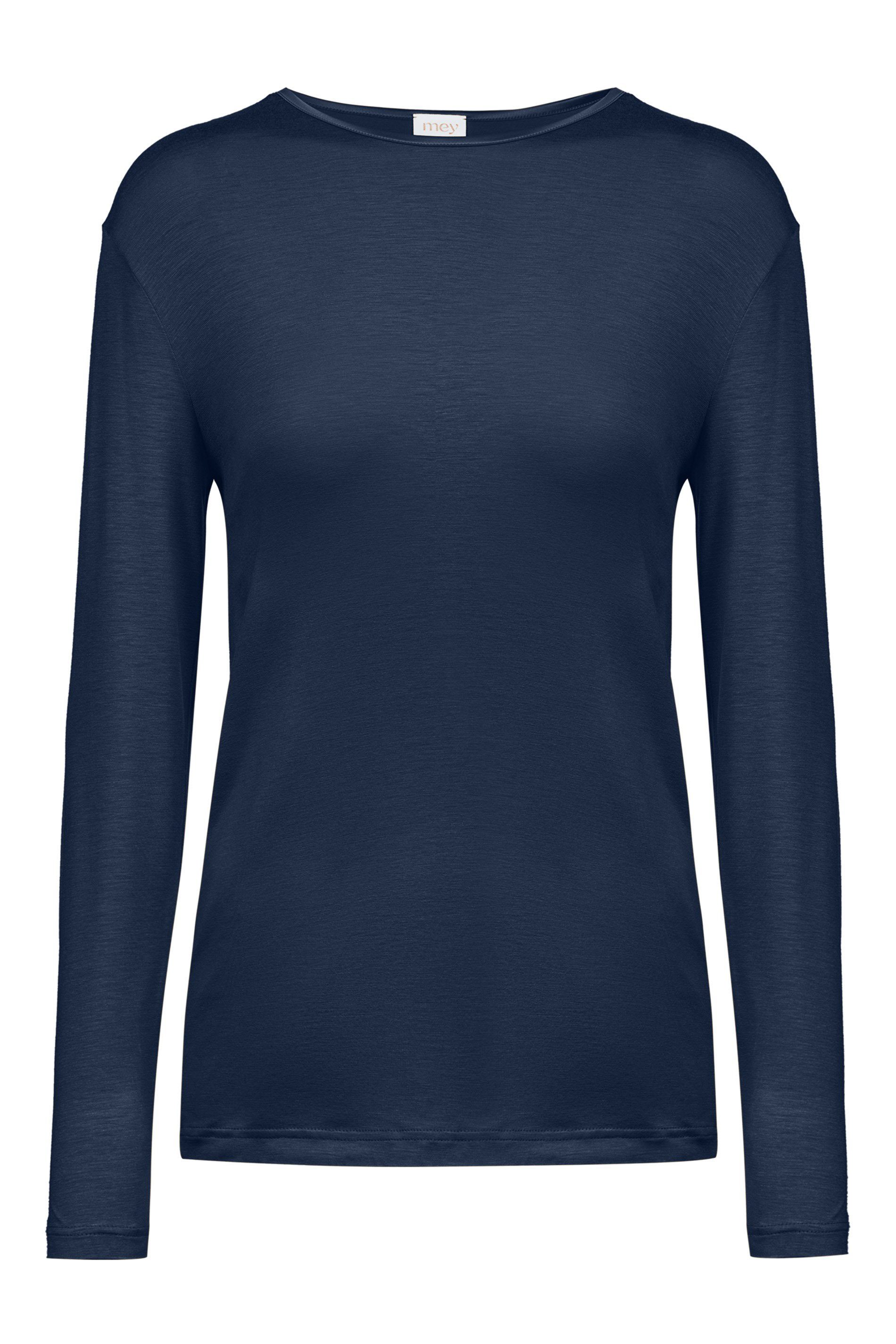 Shirt Damen Mey Modal T-Shirt aus langarm "Alena" rundhals