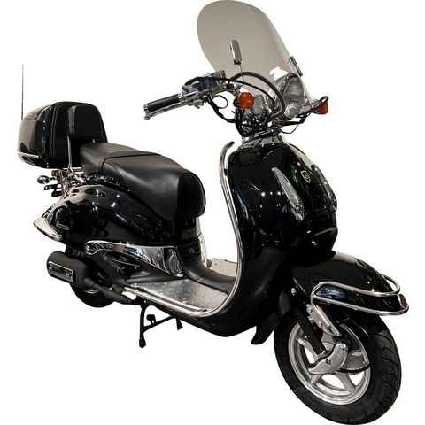 Alpha Motors Motorroller Retro Firenze Limited, 125 ccm, 85 km/h, Euro 5, (Spar-Set)