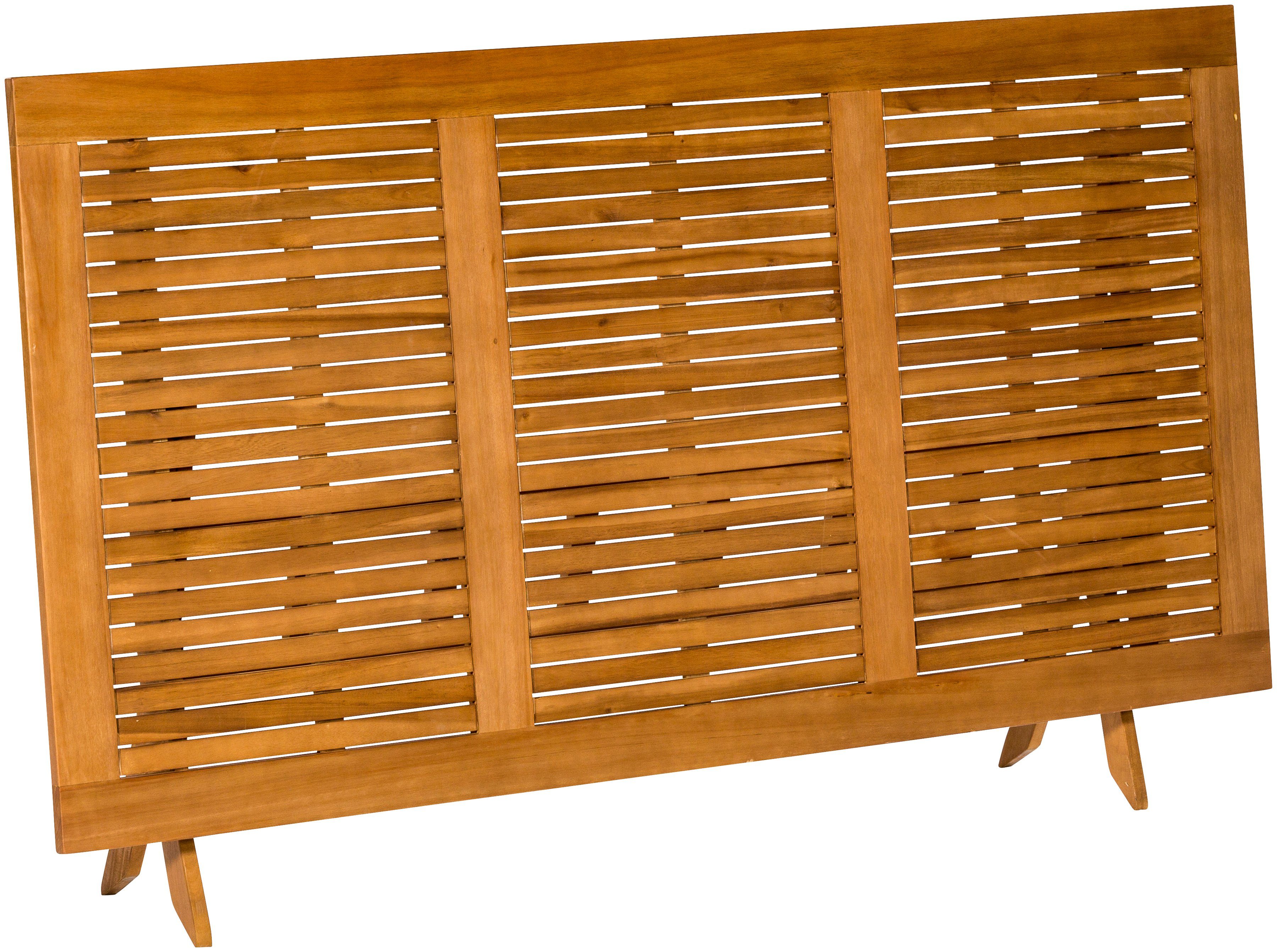 Merxx Klapptisch Rechteckig Braun 200 cm x 100 cm günstig online kaufen