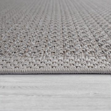 Outdoorteppich Teppich Für In- & Outdoor Balkon, TT Home, rechteckig, Höhe: 4 mm