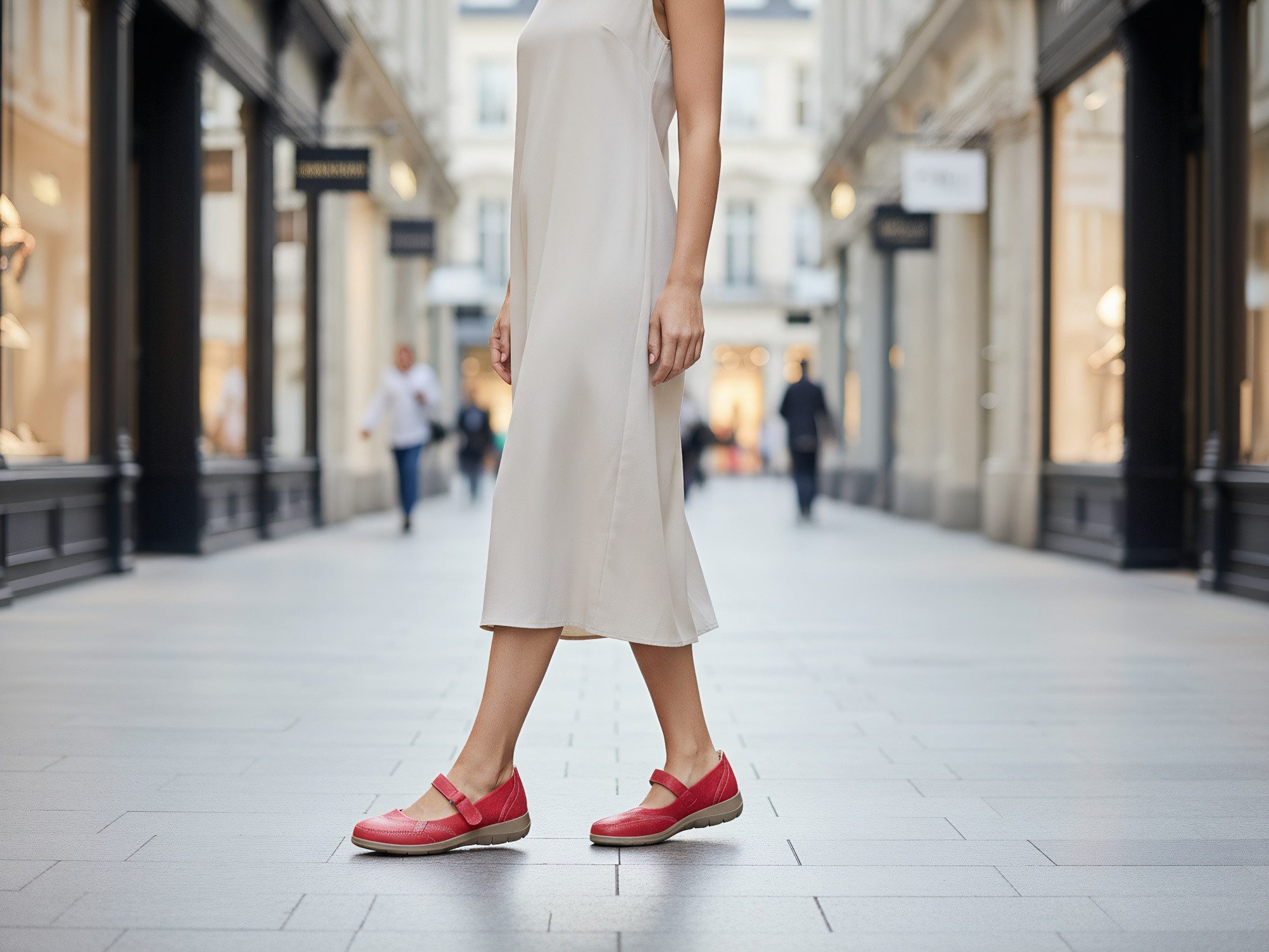 Nowaland Bequeme Mokassins Damen-Mary-Jane-Schuhe Slipper Alltagstauglich, Komfortabel und Vielseitig