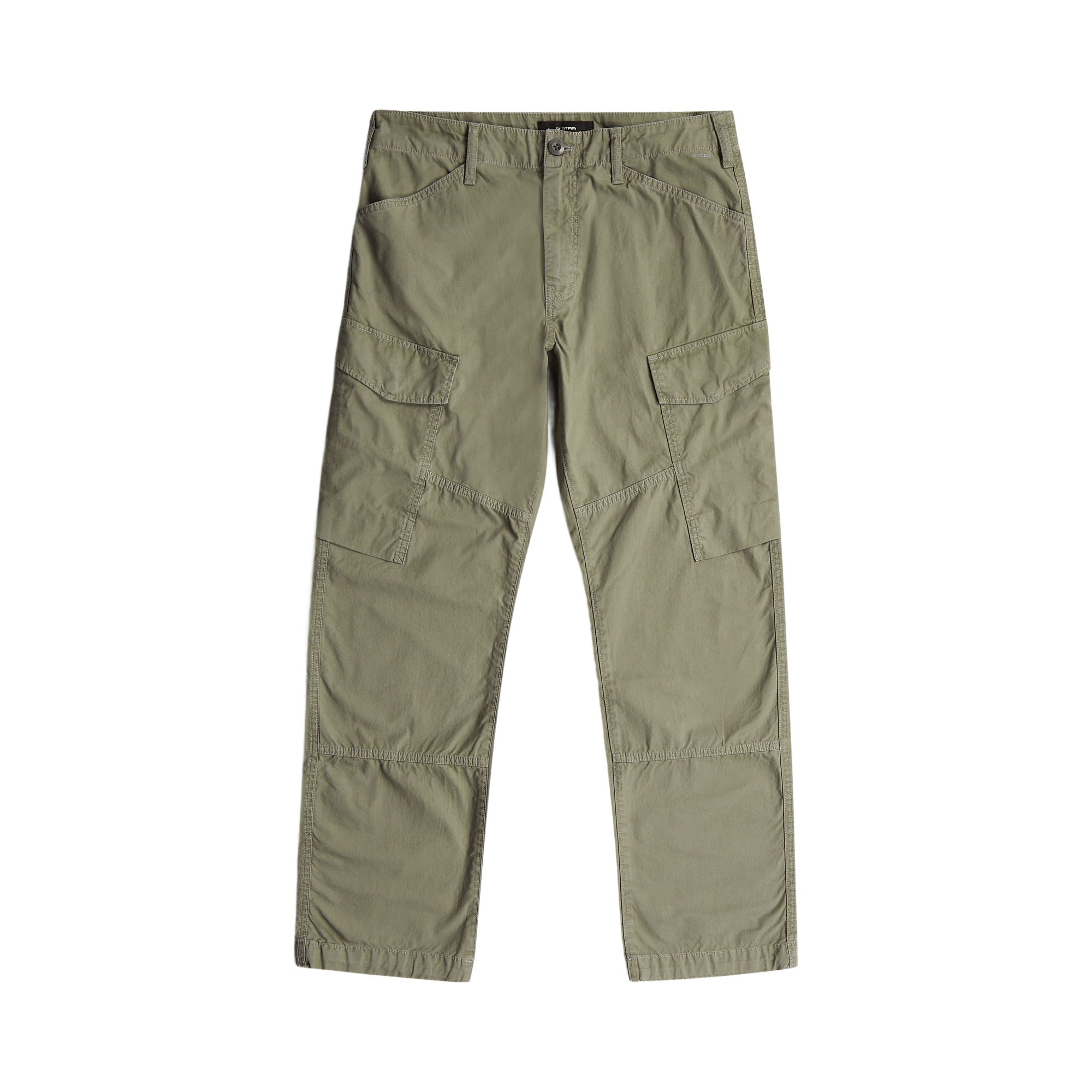 G-STAR Stoffhose grün,Freizeit,Baumwolle,Unifarben,Regular Fit,Mittel