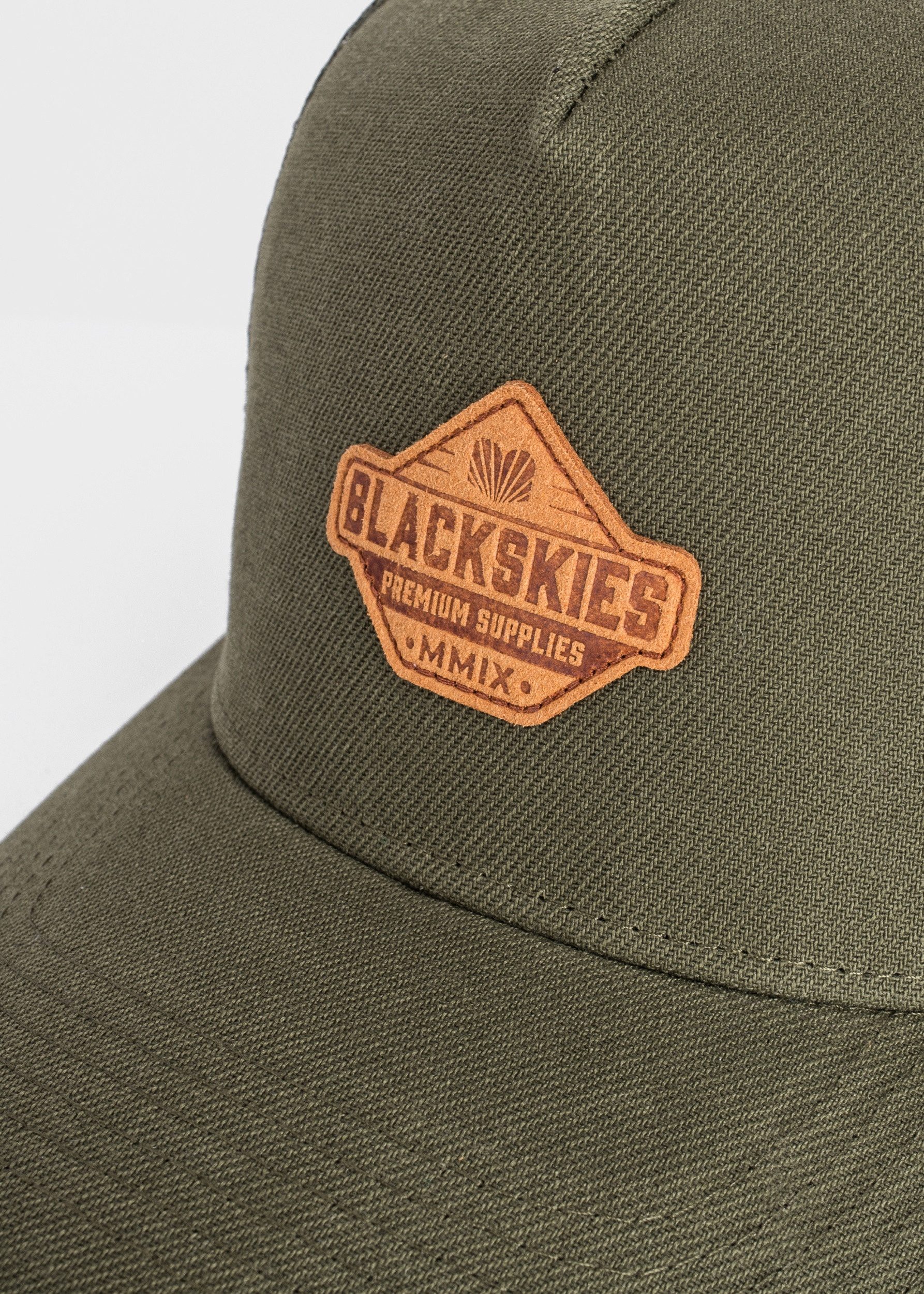 Blackskies Baseball Cap Essentials Trucker Cap Olive-Braun