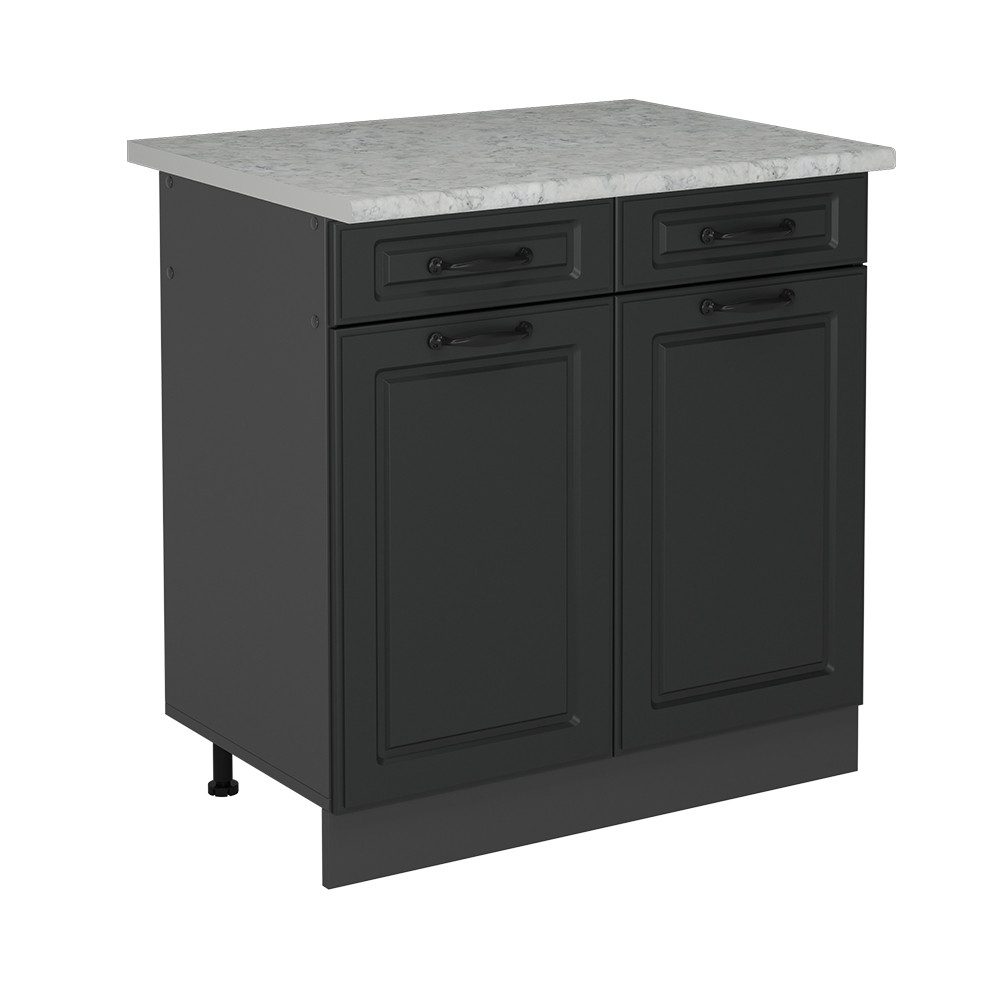 Vicco Unterschrank R-Line, Anthrazit Landhaus/Anthrazit, 80 günstig online kaufen