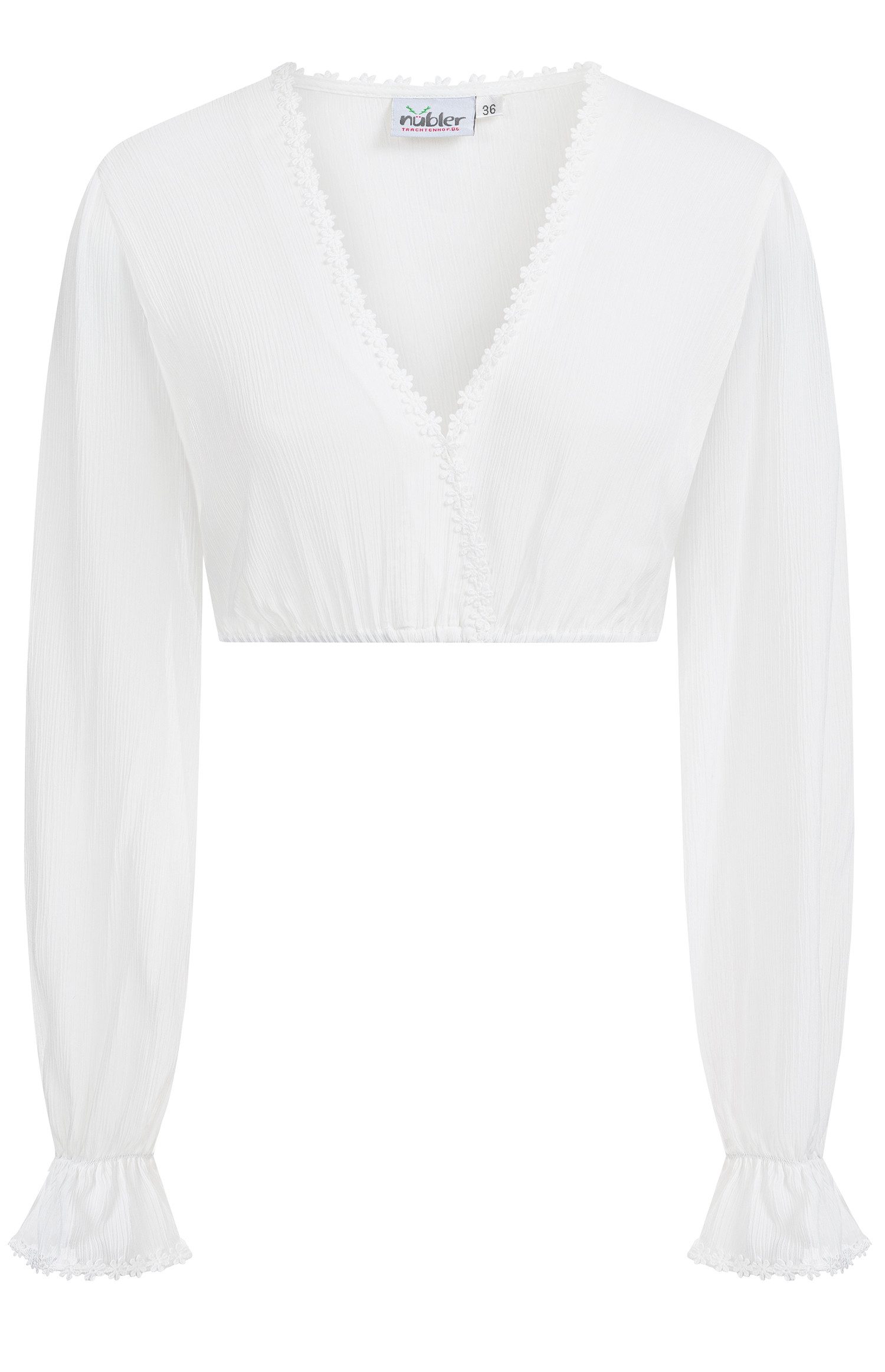 Nübler Dirndlbluse Dirndlbluse Caro in Creme von Nübler