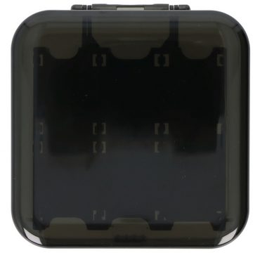AccuCell Aufbewahrungsbox Aufbewahrungsbox ideal passend für Nintendo Switch Spiele, Schutzhüll