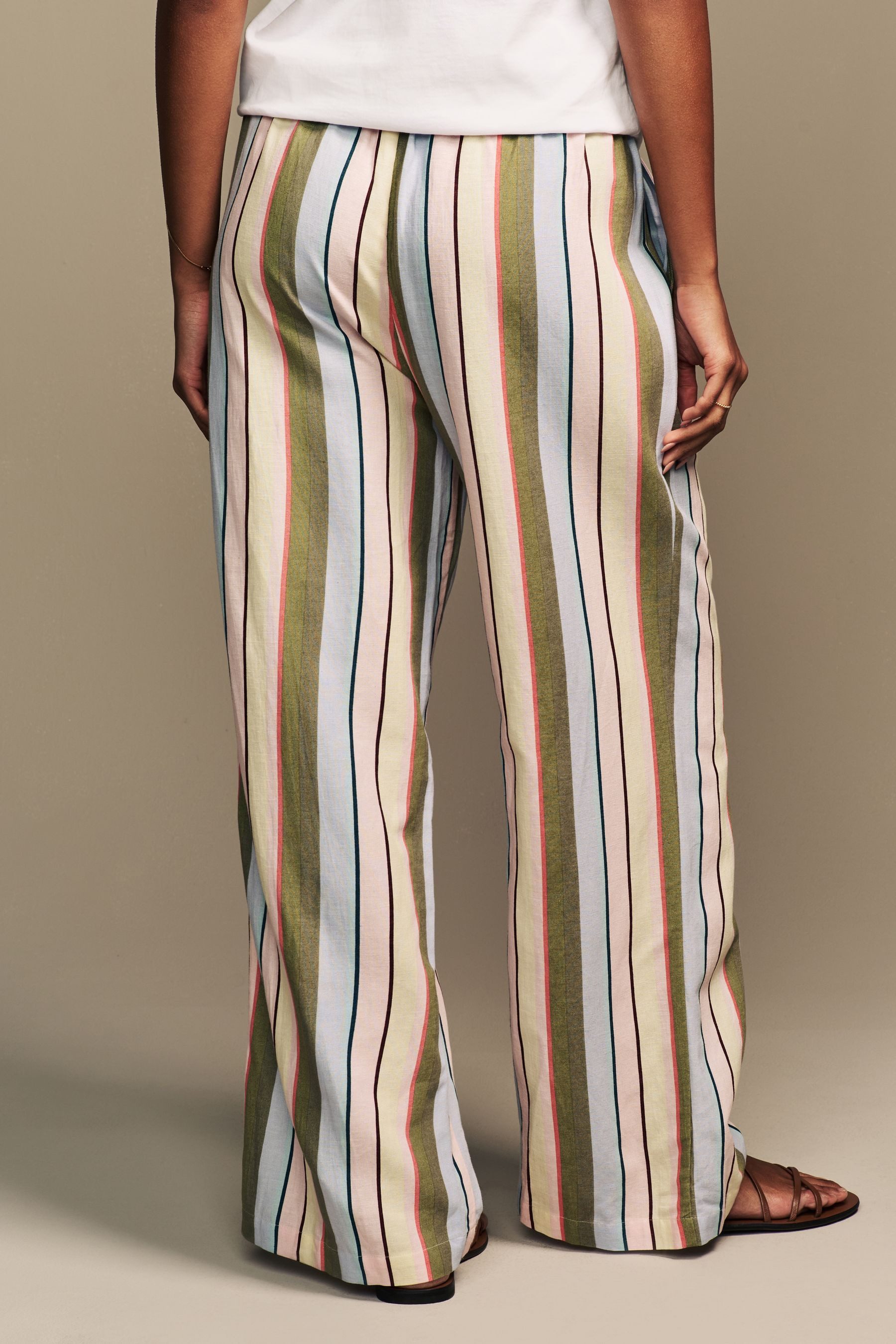 LAURA ASHLEY Palazzohose Laura Ashley gestreifte günstig online kaufen