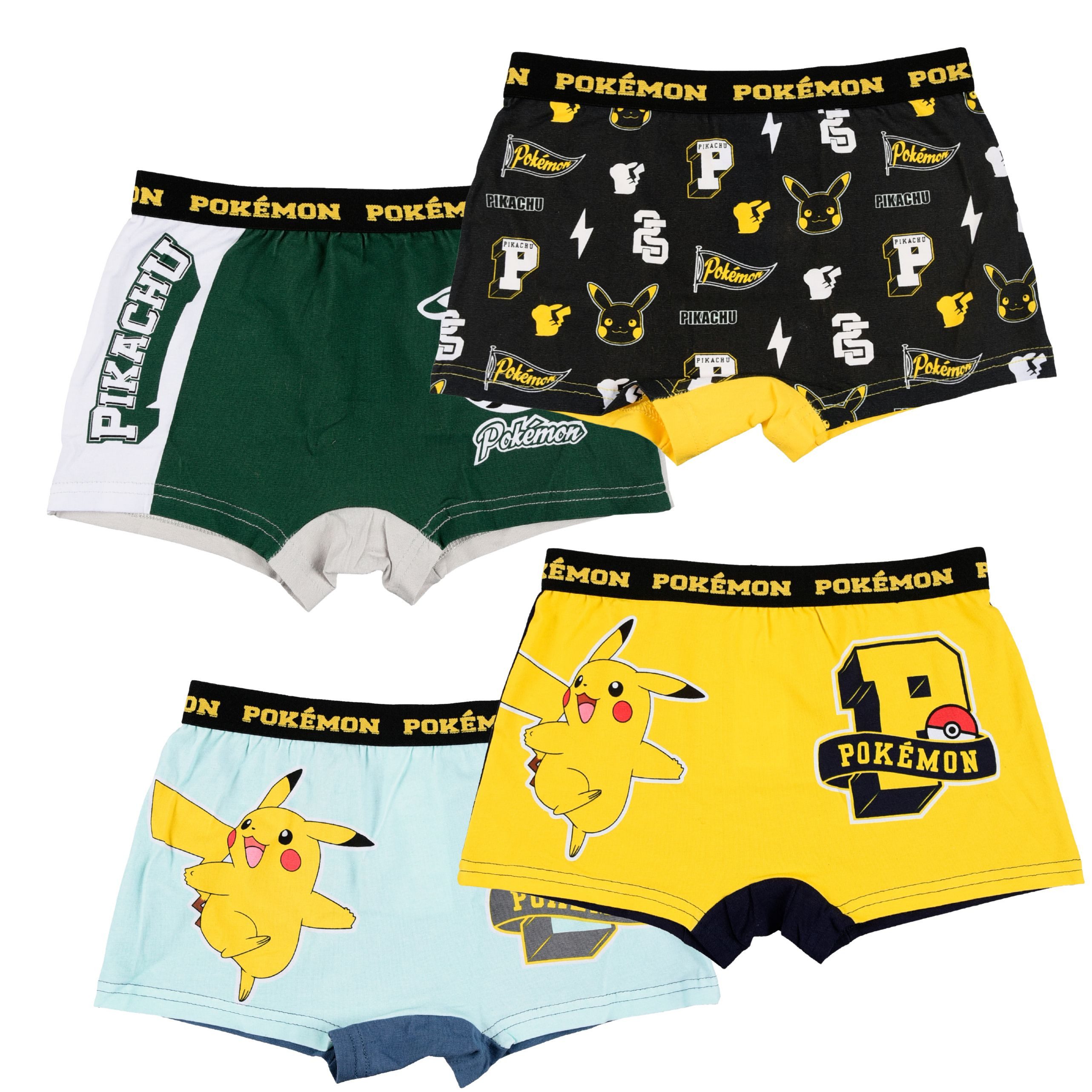 POKÉMON Boxershorts Pokemon Boxershorts Jungen 4er Pack