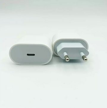 OIITH 20W Ladegerät Adapter + 1m Lighting auf USB-C Ladekabel für iPhone 5, USB-Ladegerät