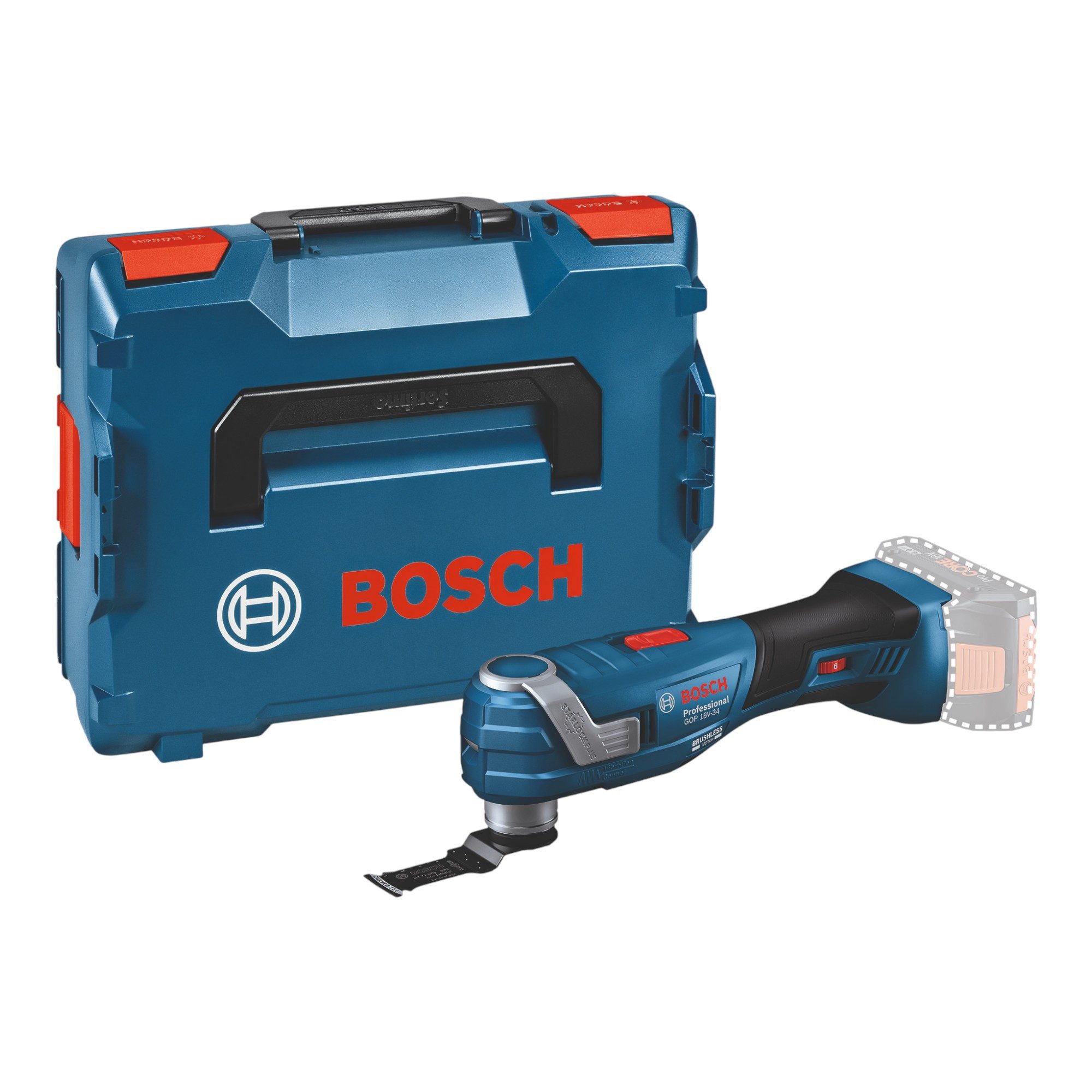 Bosch Professional Akku-Multifunktionswerkzeug GOP 18V-34 Professional 18 V günstig online kaufen