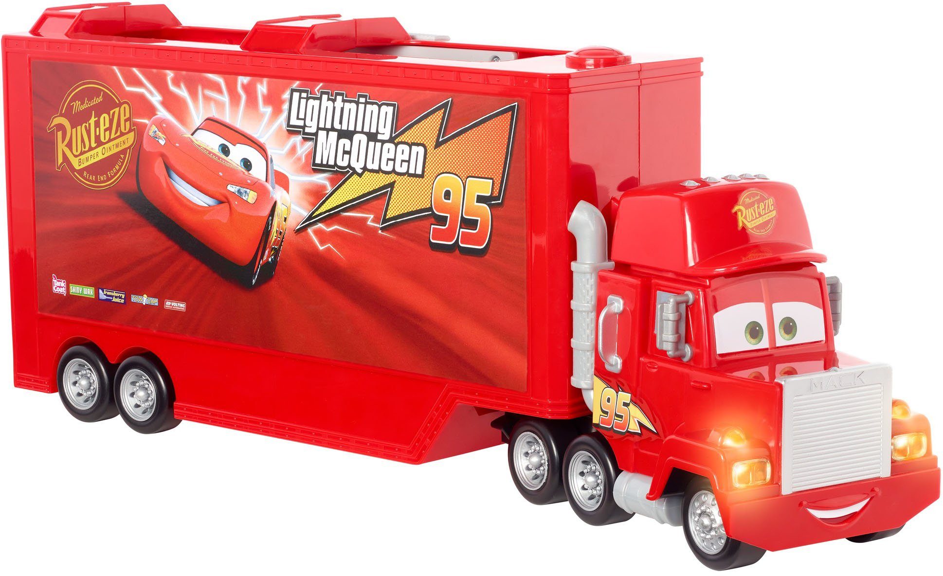 Mattel® Spielzeug-LKW Disney Pixar Cars Track Talkers Mack Truck, mit Sound