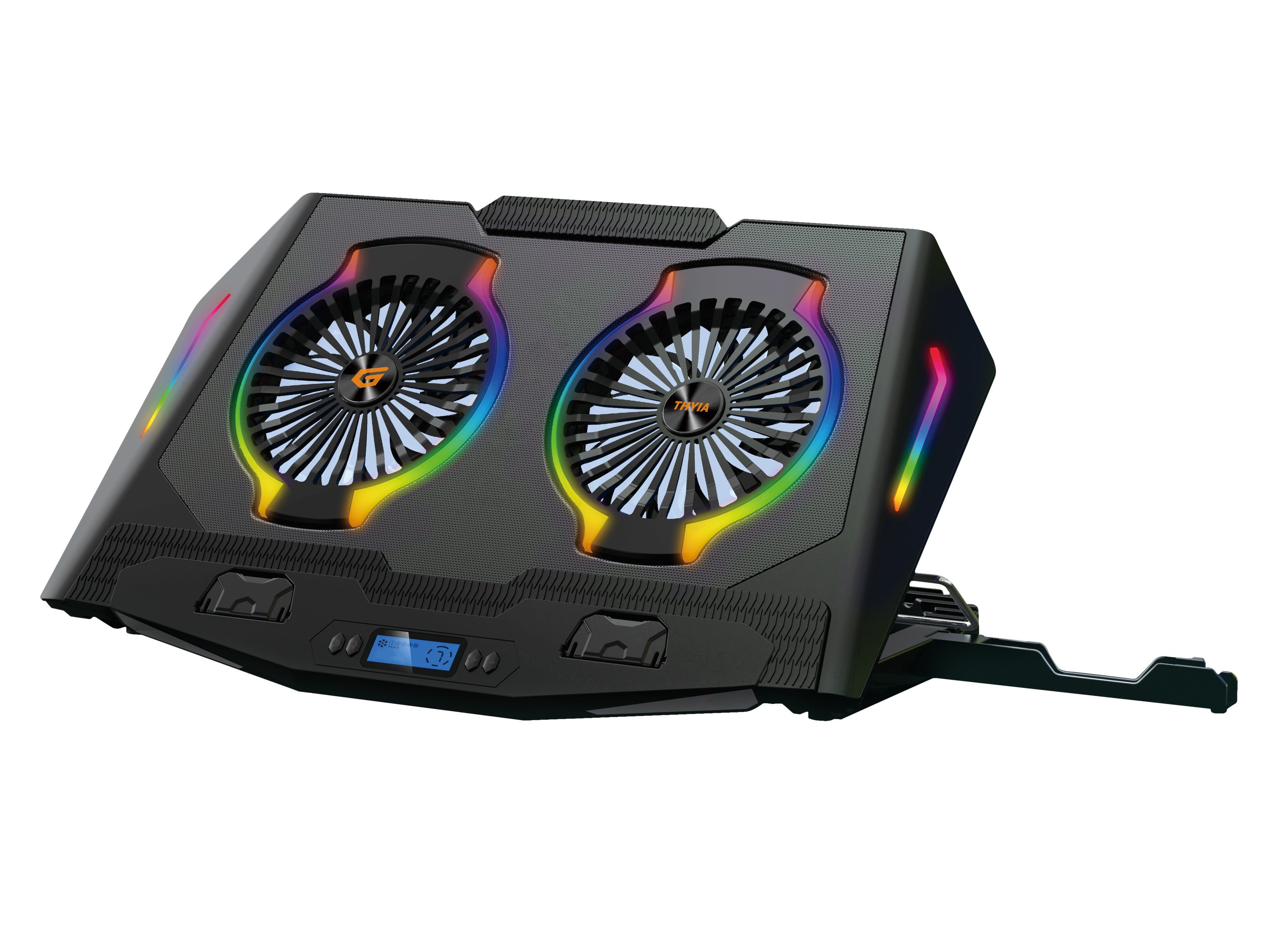 Conceptronic Laptop-Dockingstation CONCEPTRONIC 2-Fan Cooling Pad (17.0)/  Ergonomisch Gaming