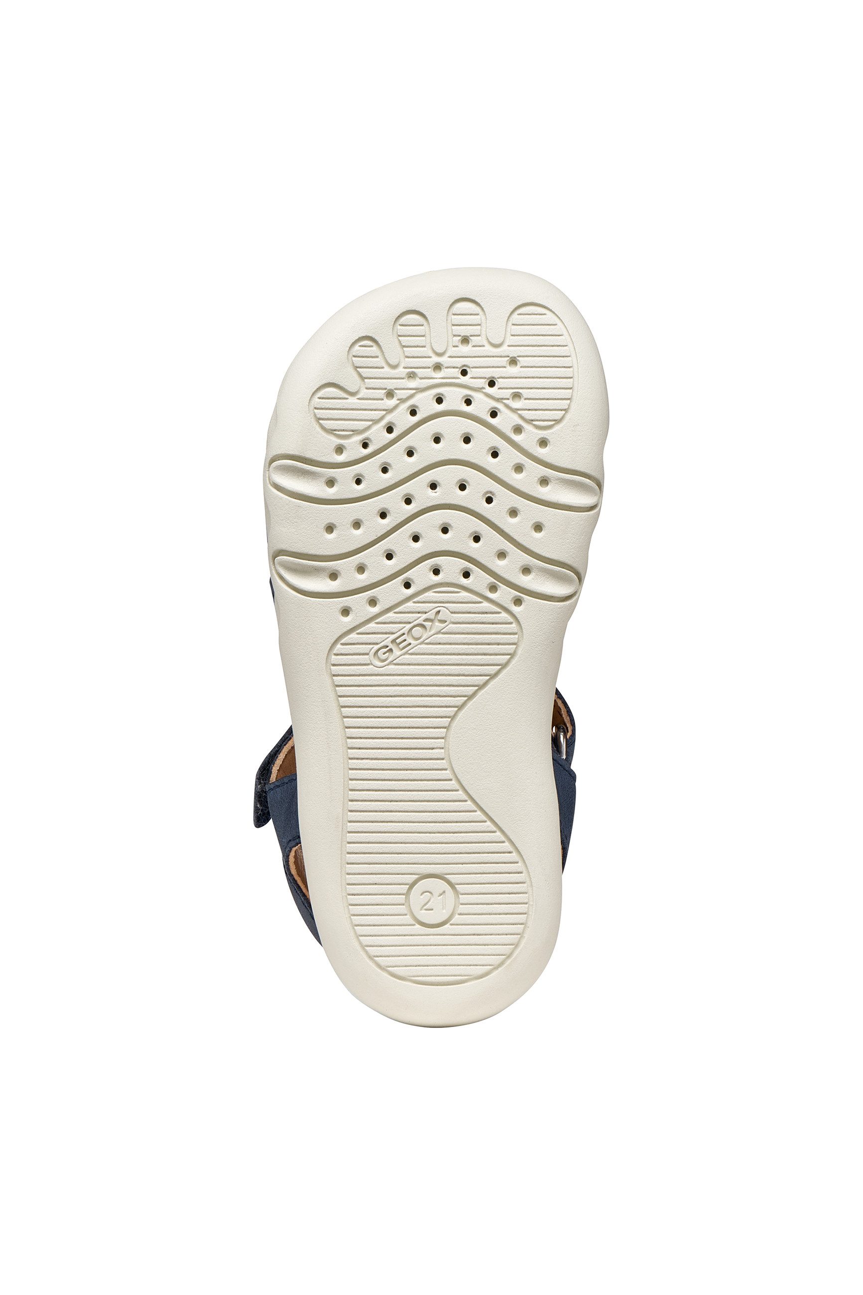 Geox B SANDAL STEPPIEUP B Lauflernschuh Babyschuh mit Klettverschluss, Größenschablone zum Download