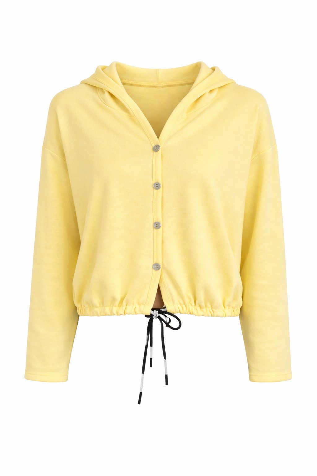 ITALY VIBES Kapuzensweatjacke - Sweatjacke - Kapuzenjacke - Sommerjacke - leichte Jacke für Damen ONE SIZE / passend für Größe XS - L