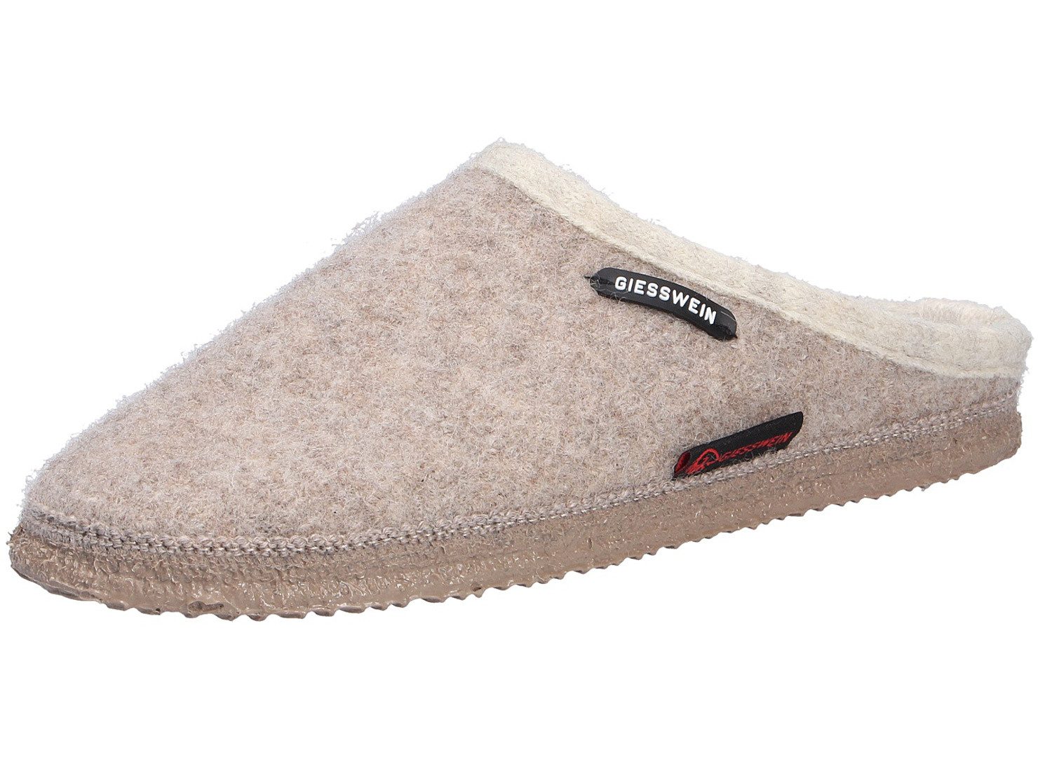 Giesswein Damen Hüttenschuhe beige Größe Hausschuh