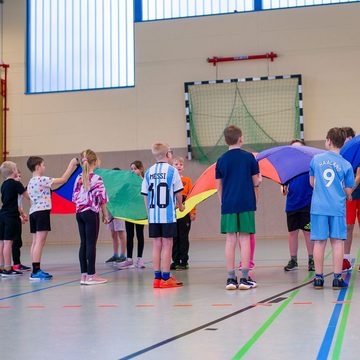 Sport-Thieme Spiel, Schwungtuch Welle, Fördert Fantasie und Kreativität