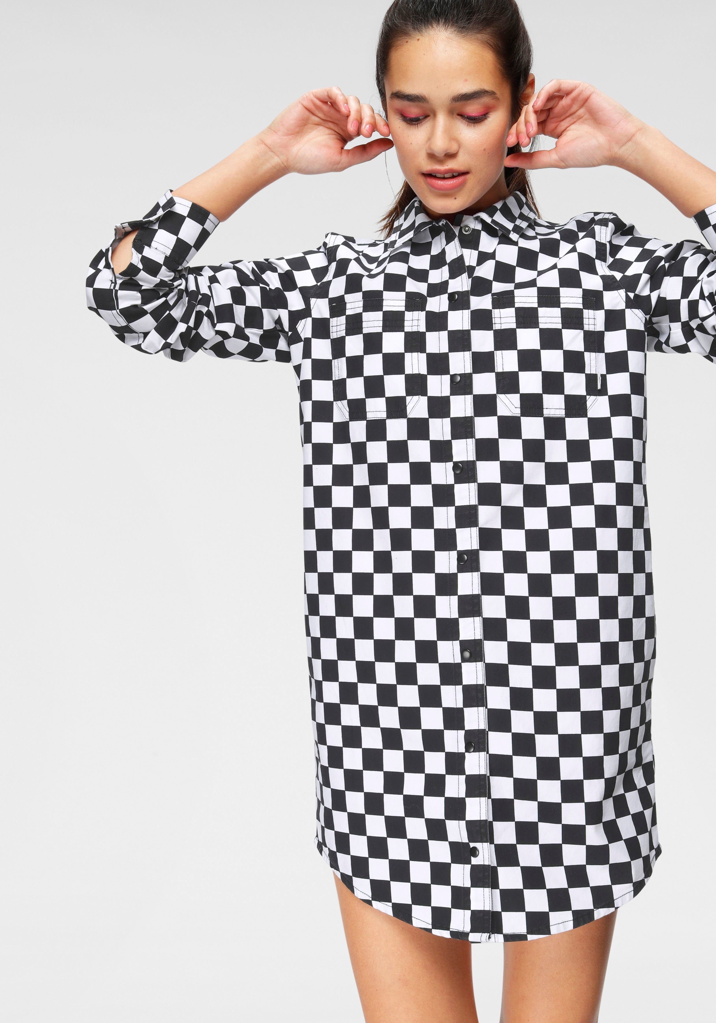 Vans Hemdblusenkleid »WM BROADWAY II CHECK DRESS CHECKERBOARD« online  kaufen | OTTO