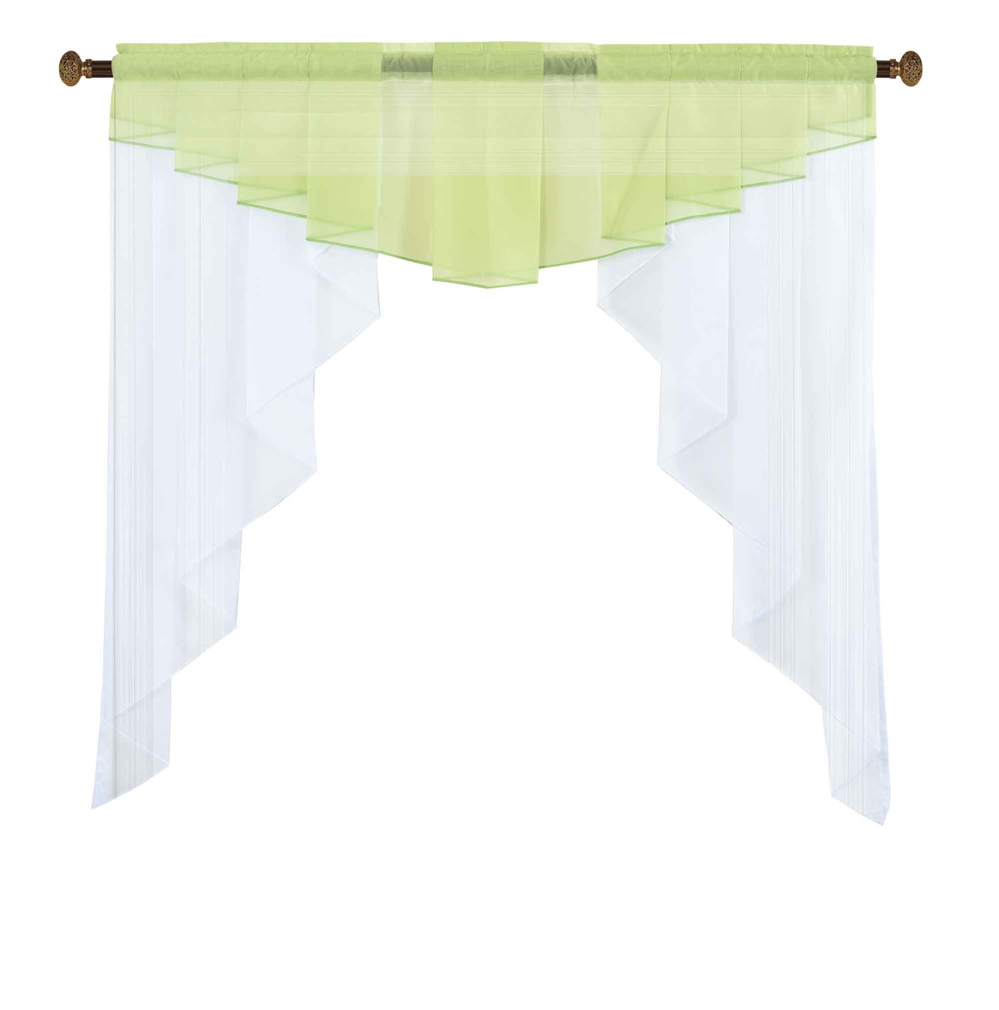 Gardinenbox Scheibengardine, Stangendurchzug, transparent, Voile, M-Bogen U günstig online kaufen