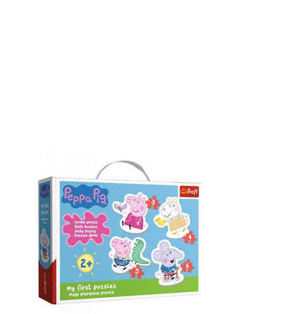 Peppa Pig Puzzle Peppa Pig Puzzle My First Puzzle 4 in 1 Neu, 18 Puzzleteile