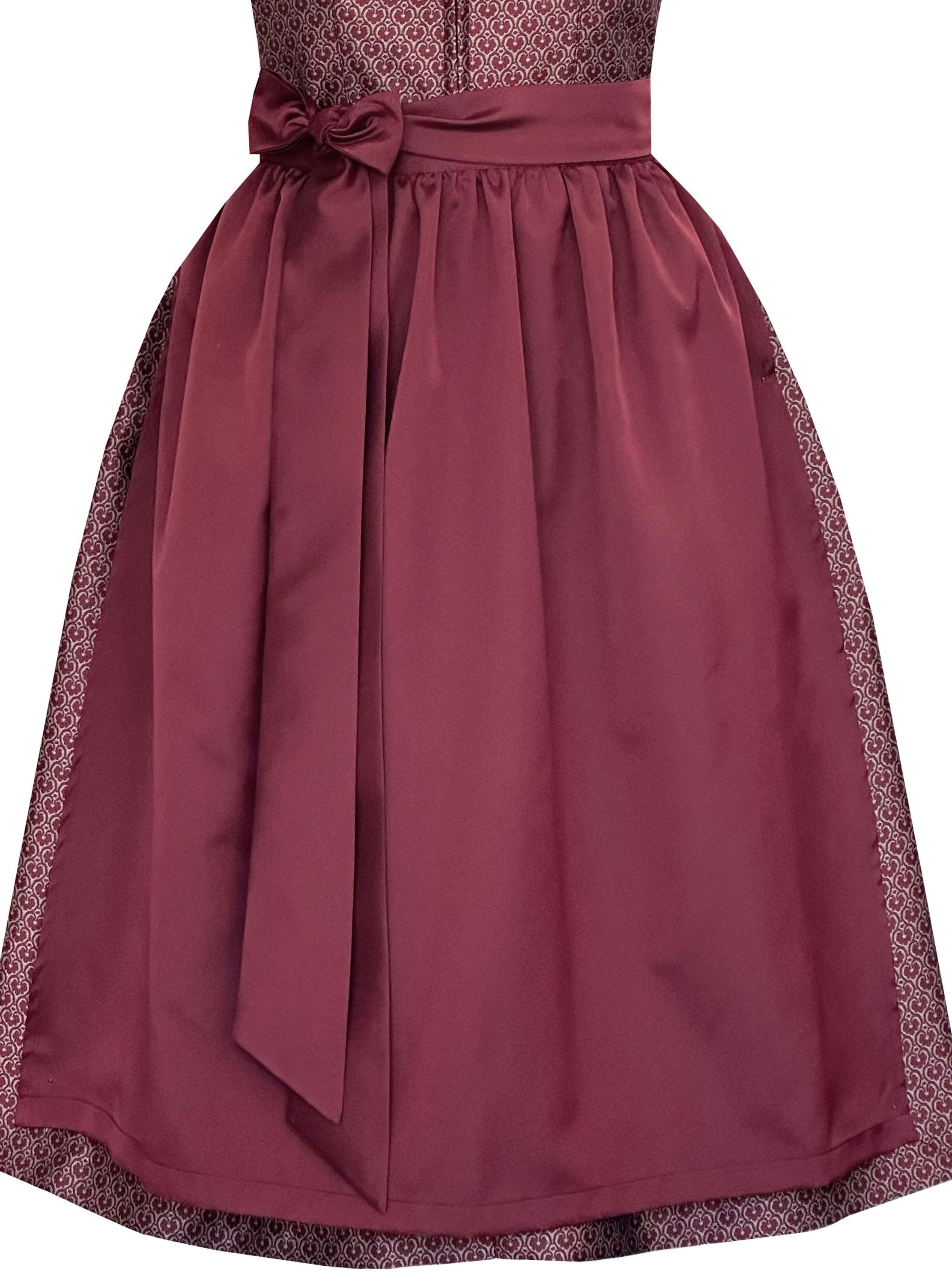 Alpenmärchen Dirndl Dirndl Liane in Rot - ALM1041