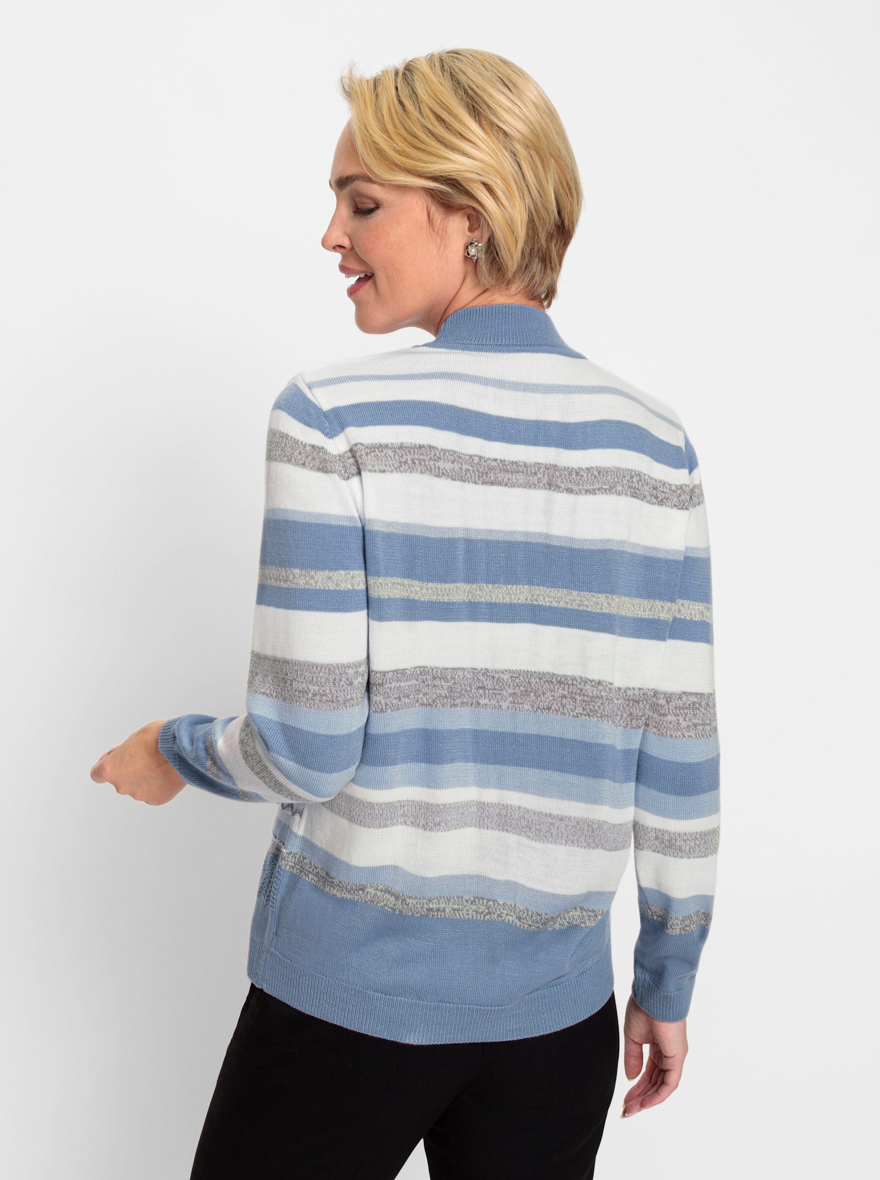 Witt Strickpullover Stehkragenpullover günstig online kaufen