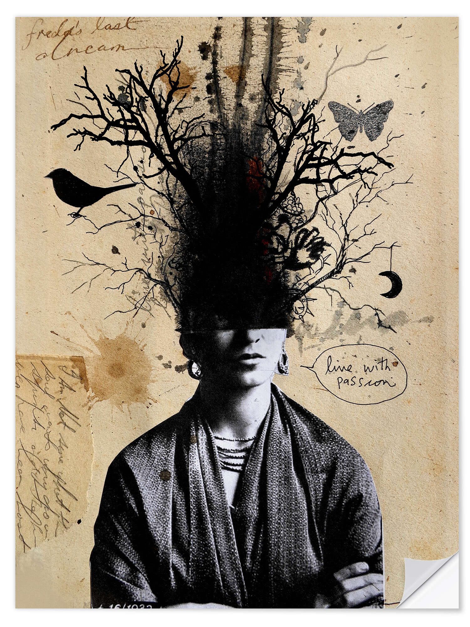 Wandfolie Loui Jover