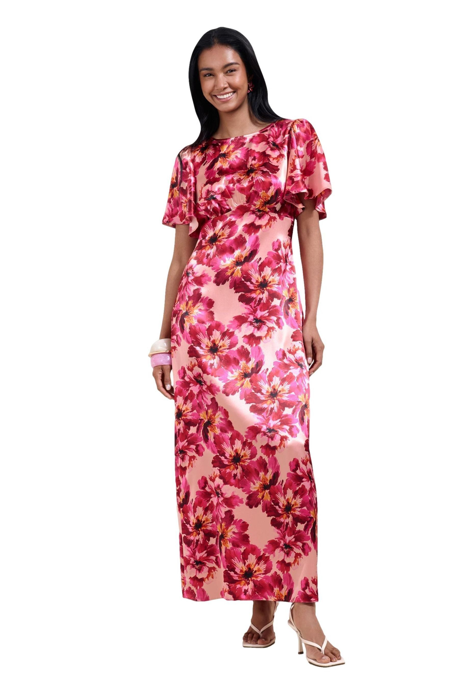 Friends Like These Midikleid Friends Like These Kurzarm-Midikleid, Regular (1-tlg)