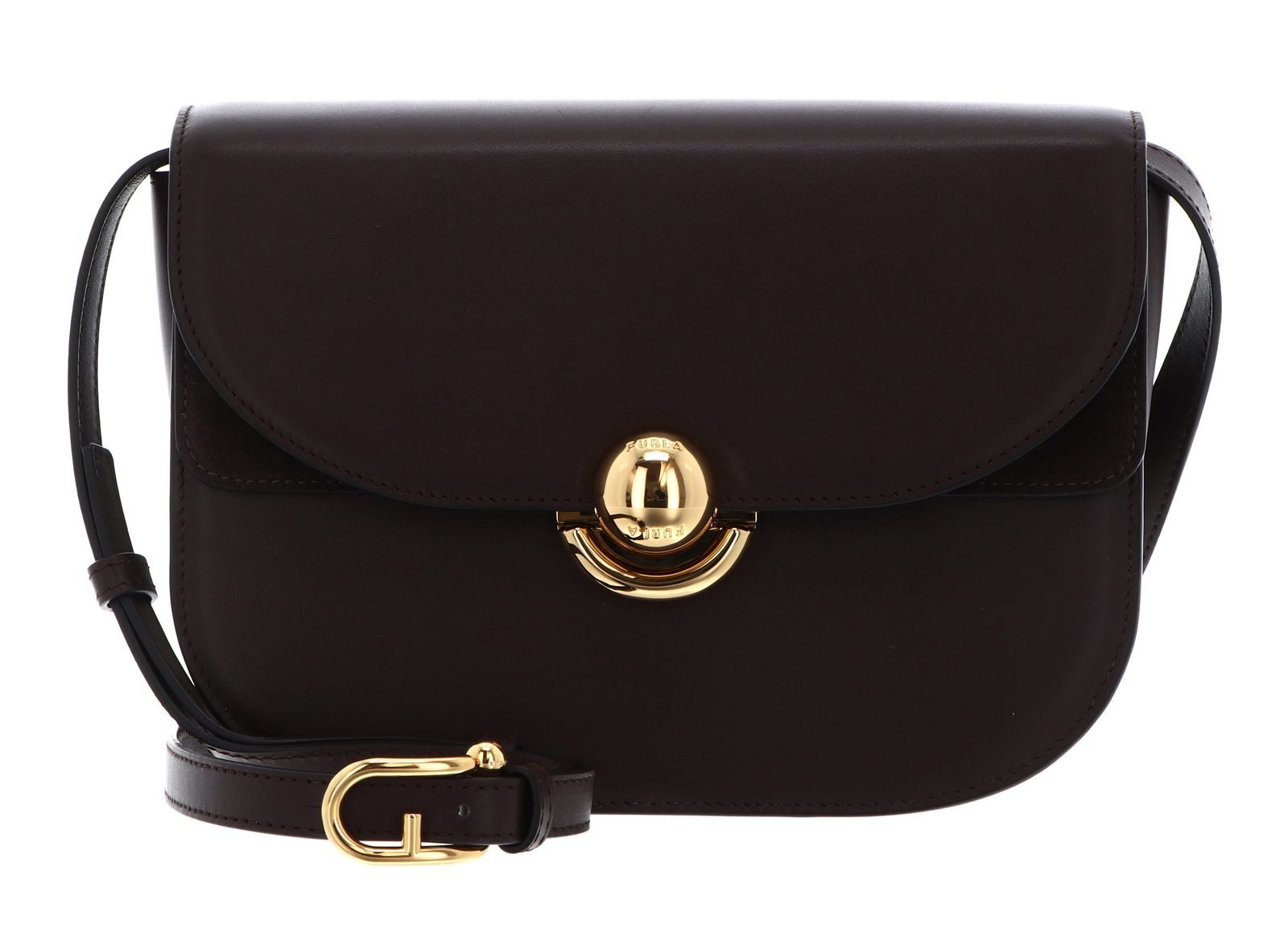 Furla Umhängetasche Crossbody Round, aus echtem Leder