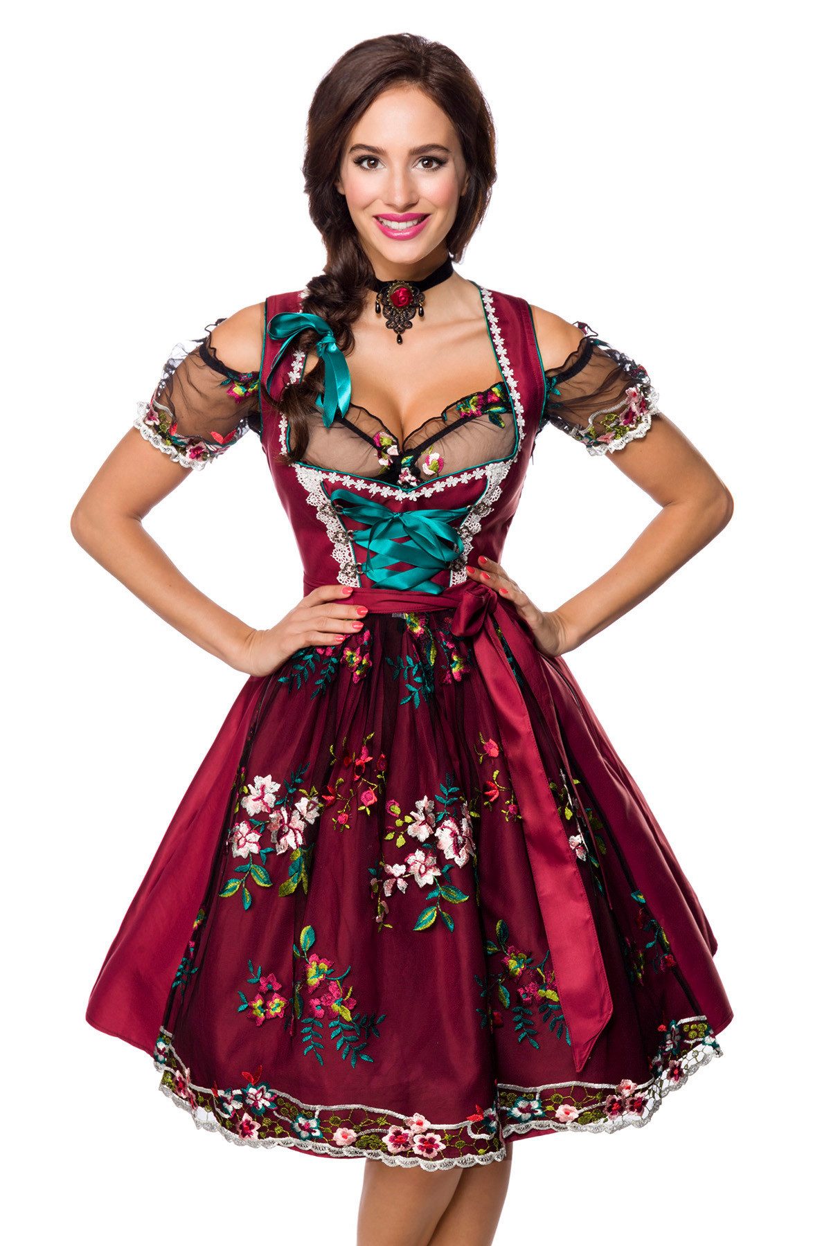 Dirndline Dirndl Wasn Wiesn Dirndl Kleid günstig online kaufen