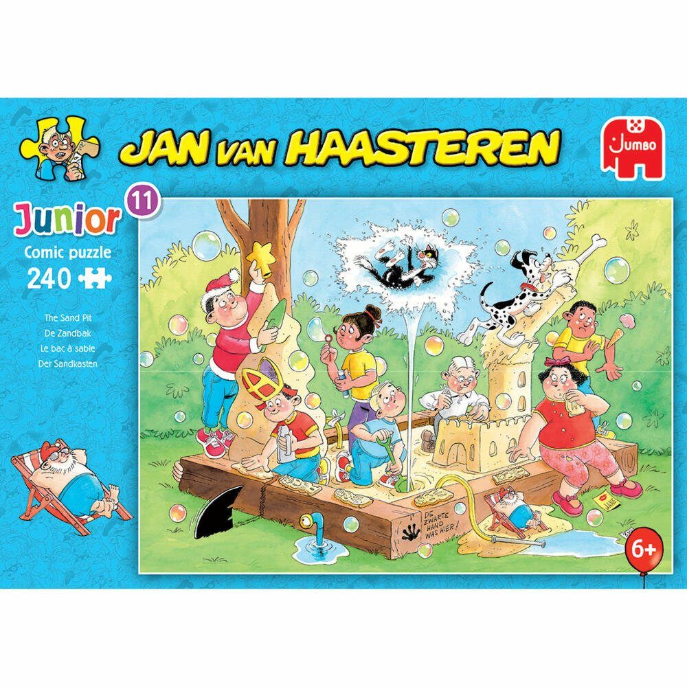 Junior - Spiele Jan 240 Puzzle Haasteren Jumbo Teile, van 240 Sandkasten Puzzleteile