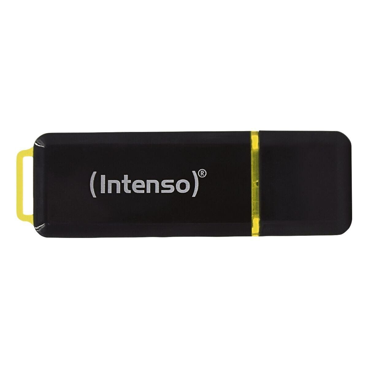 Intenso High Speed Line USB-Stick (Lesegeschwindigkeit 250 MB/s, mit Schutzkappe und Befestigungsöse)