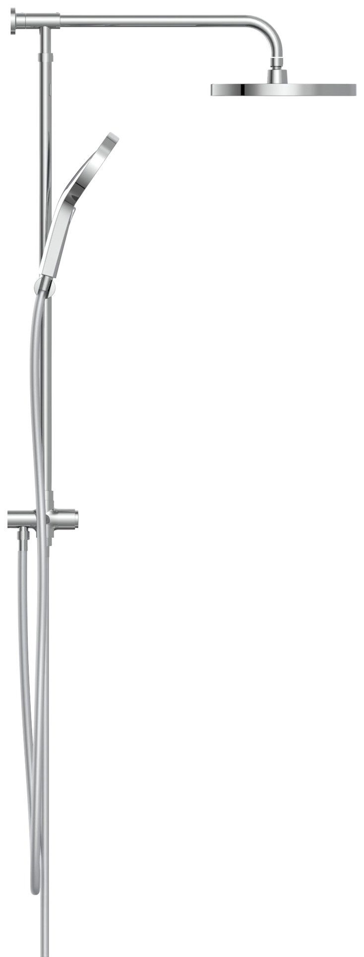 Schütte Brausegarnitur Duschsystem mit verschiedenen 3 mit in 3 Ausführung Samtstrahl-Technologie, erhältlich, Funktionen Strahlart(en), SAMOA Handbrause RAIN