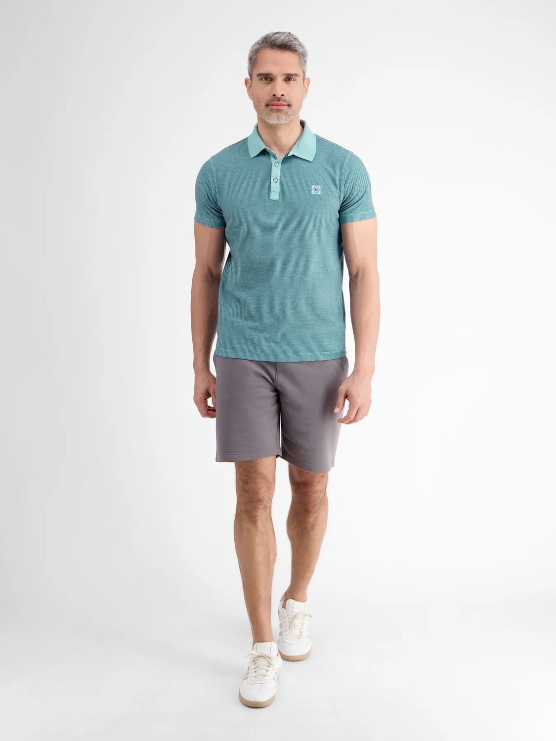 LERROS Poloshirt NOS (1-tlg) Poloshirt, kurzarm, Finelinerstreifen-Optik günstig online kaufen
