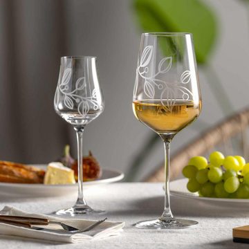 LEONARDO Weißweinglas Rieslingglas Boccio, 470 ml, Kristallglas