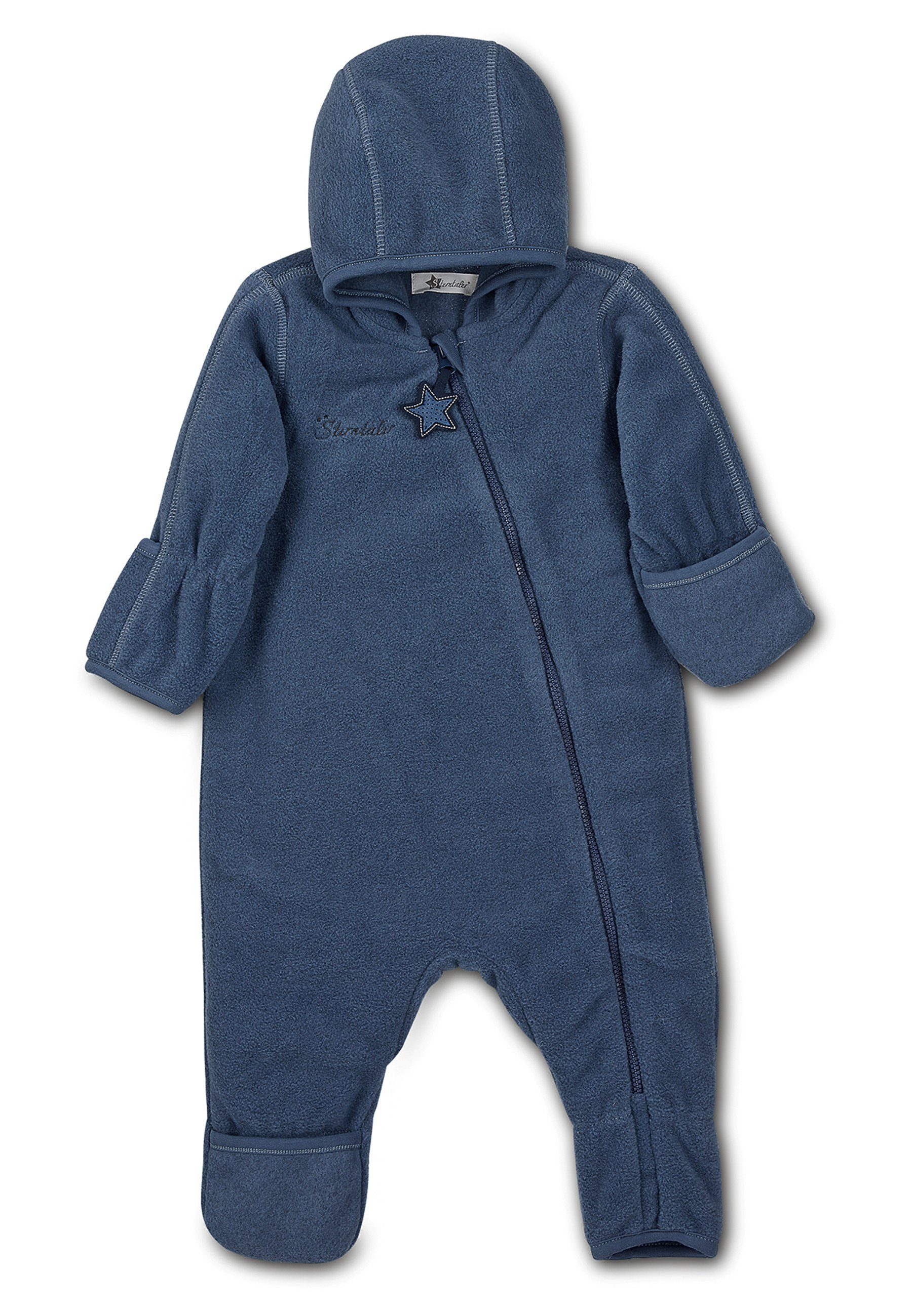 Sterntaler® Overall Microfleece grau (1-tlg) Overall