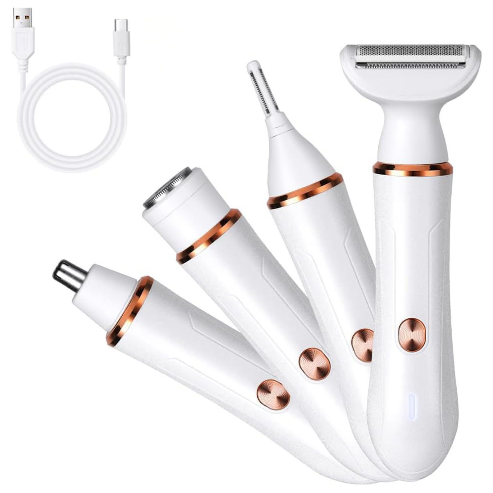 MODFU Elektrokörperrasierer Intimate Trimmer Intimrasierer Körperrasierer Intimbereich Epilierer