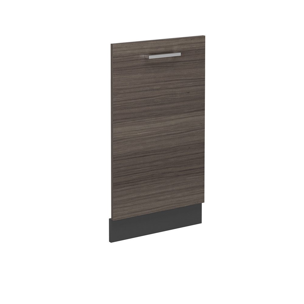 Vicco Frontblende R-Line, Edelgrau/Anthrazit, 45 cm ohne Arbeitsplatte