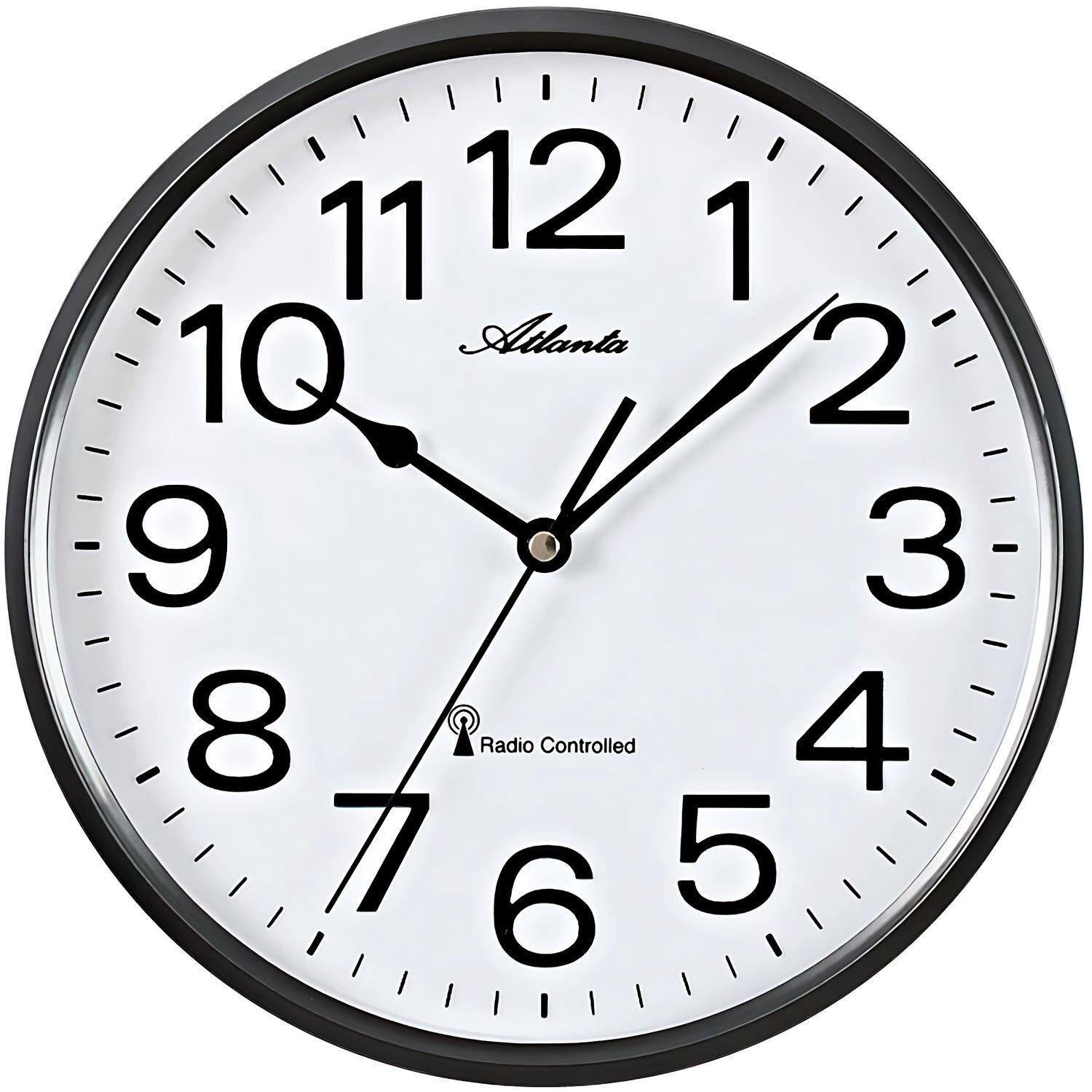 Atlanta Wanduhr Wanduhr Gehäusedurchmesser 25,5 cm - Atlanta Modell: 4378/4