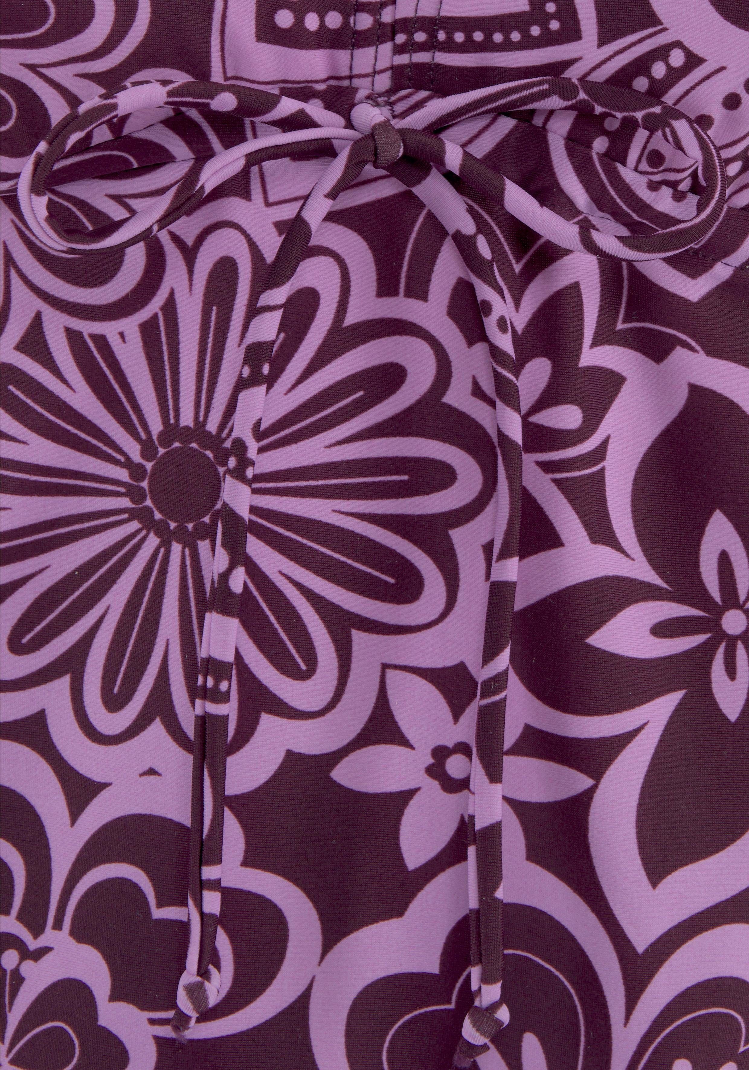 Bügel-Tankini H.I.S lila-bedruckt Floraldesign im schönen
