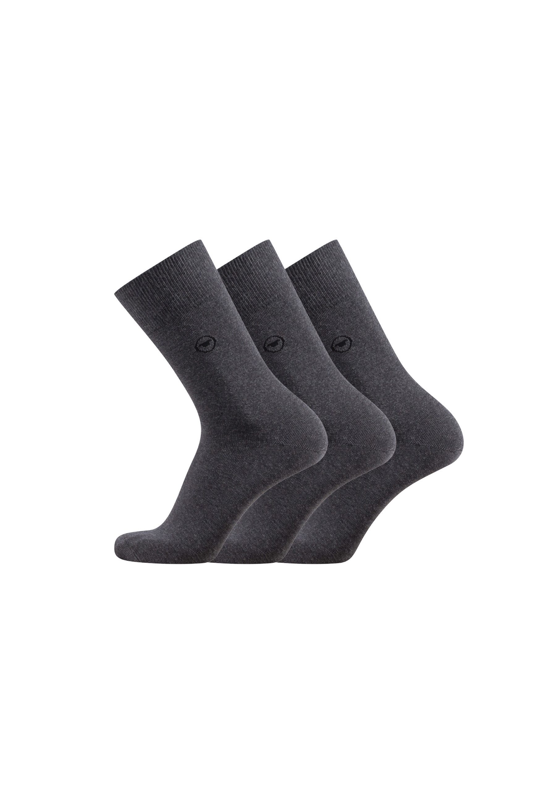 TOM TAILOR Socken Tom Tailor Herren Socken 3er Pack uni basic grau Tom Tail günstig online kaufen