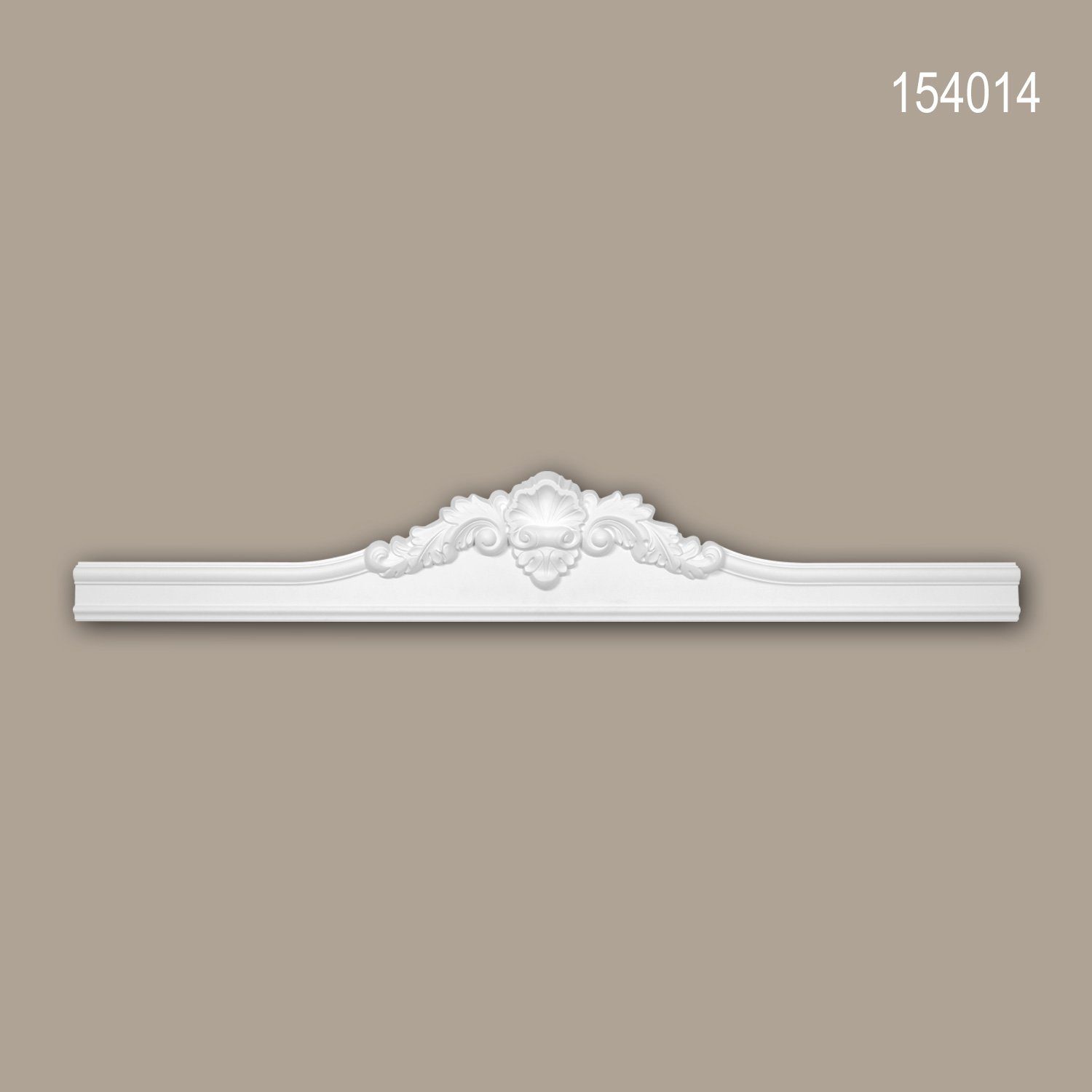 Wanddekoobjekt 154014 Pediment Türumrandung Stuckdekor aus Polyurethan