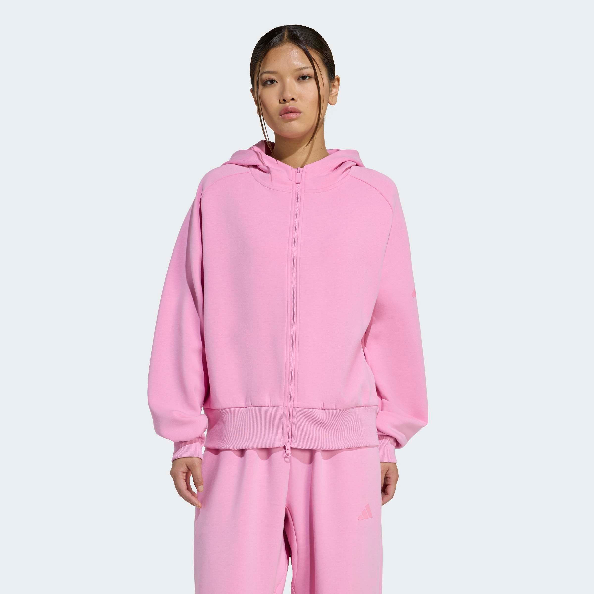 adidas Sportswear Kapuzensweatshirt SOFT LUX, REISSVERSCHLUSS günstig online kaufen