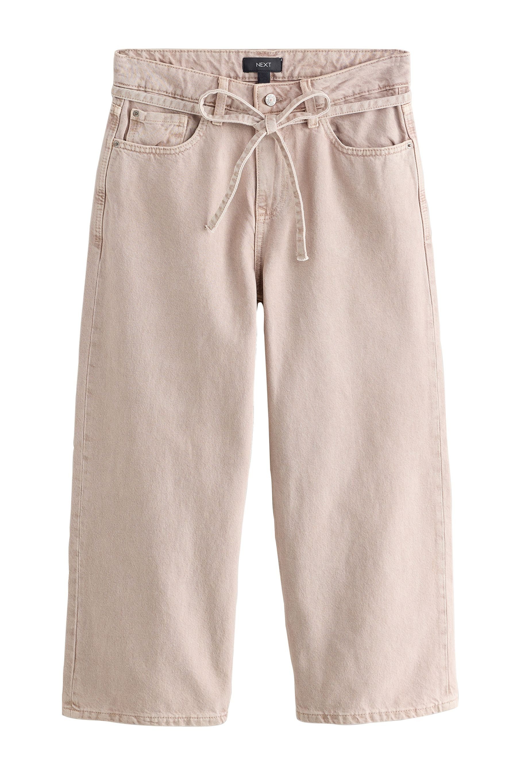 Next Caprijeans Verkürzte Jeans mit weitem Bein aus Baumwolle (1-tlg) günstig online kaufen