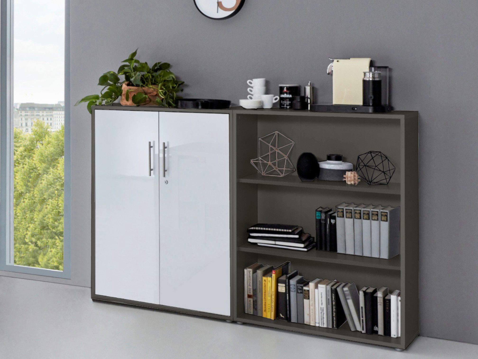 BMG Möbel Aktenschrank Office Edition Schrankwand günstig online kaufen