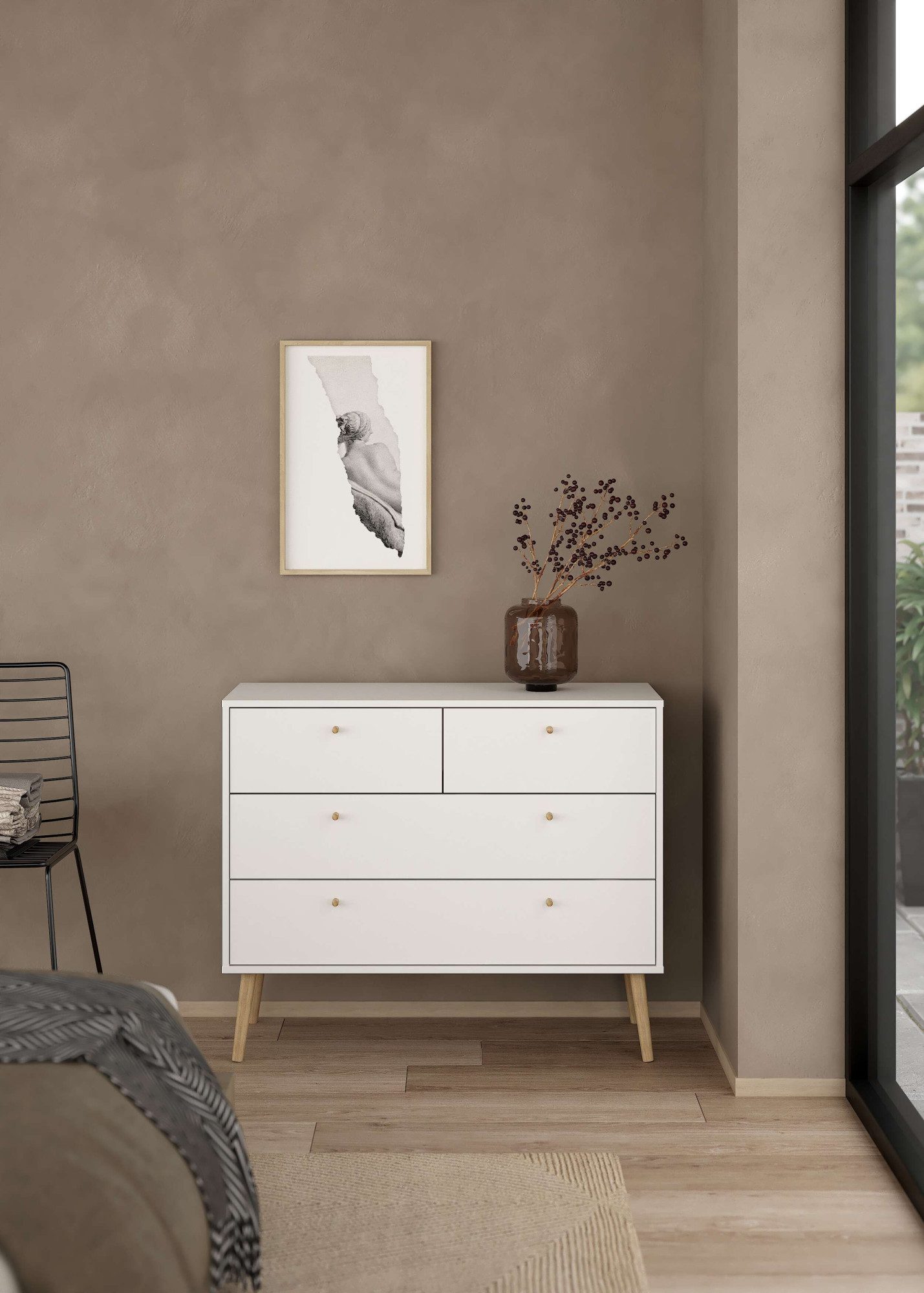 Kommode Bodo, Aufbewahrung, Schubladenschrank, Stauraum
